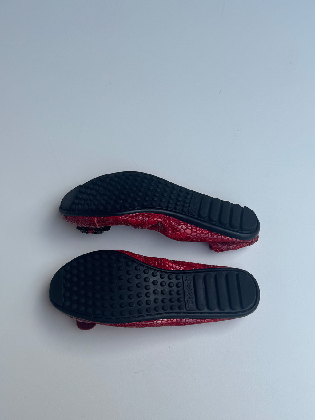 y2k Buckle Ballet Flats