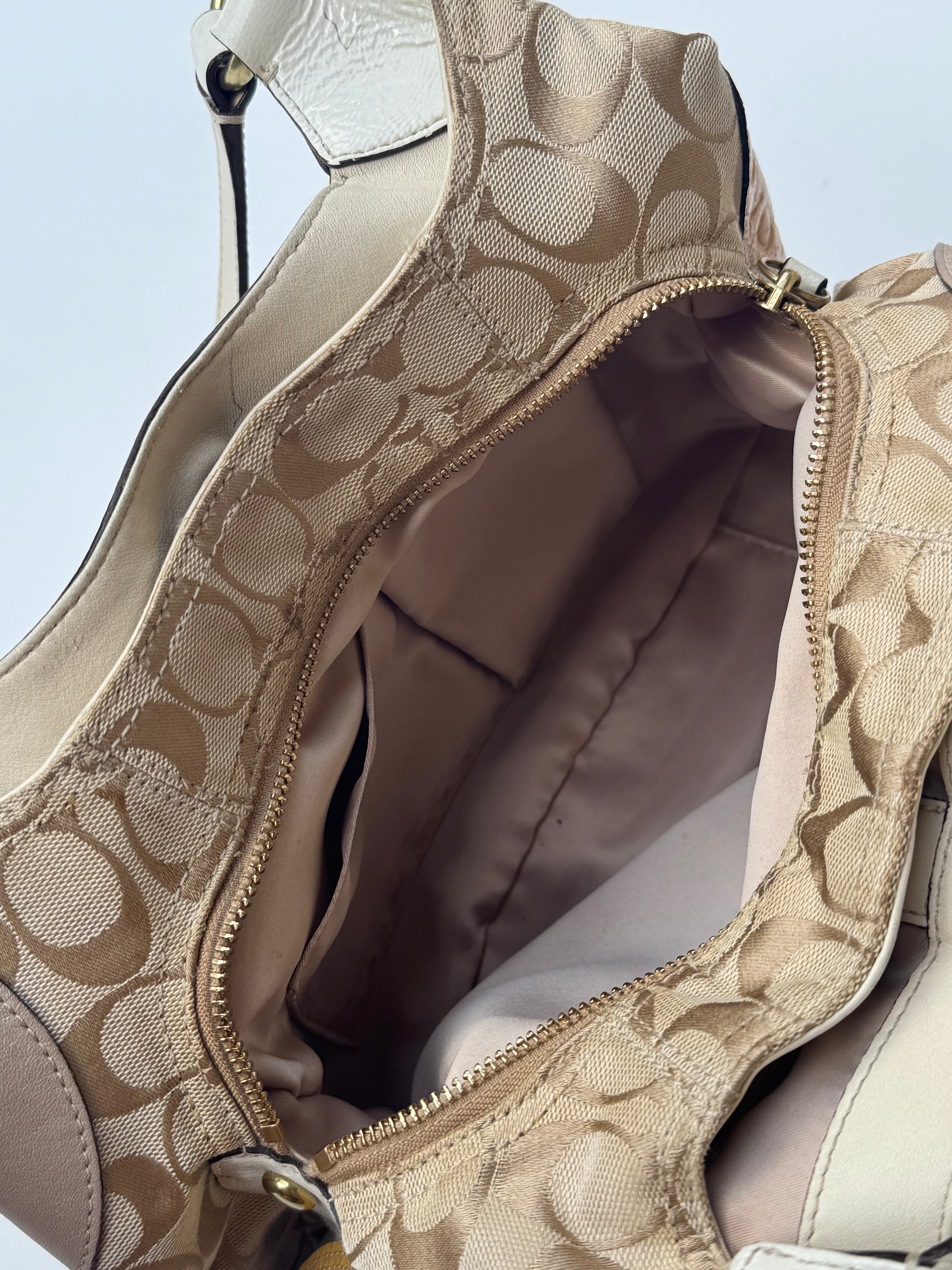 Vintage COACH Signature Patchwork Madison Tote