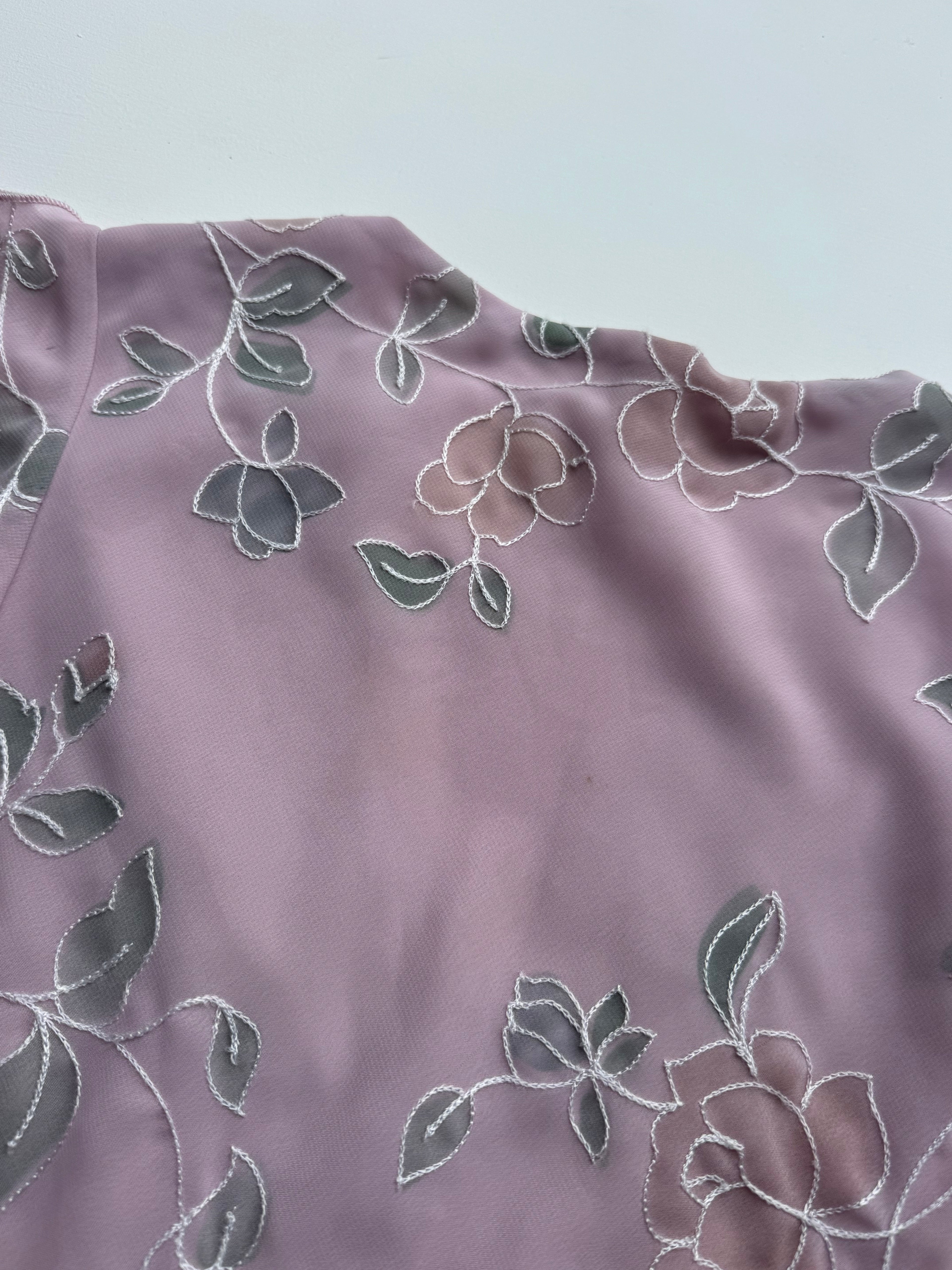 Pink y2k Beaded Tie-Back Top PAGANI | M |
