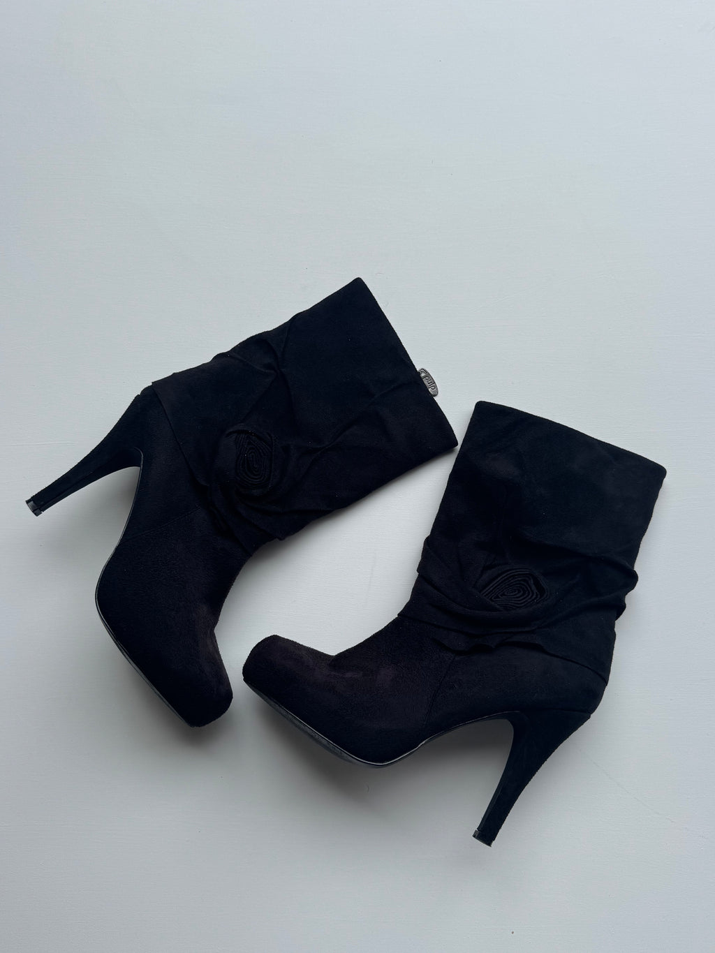 Vintage PULP Suede Mid-Calf Boots