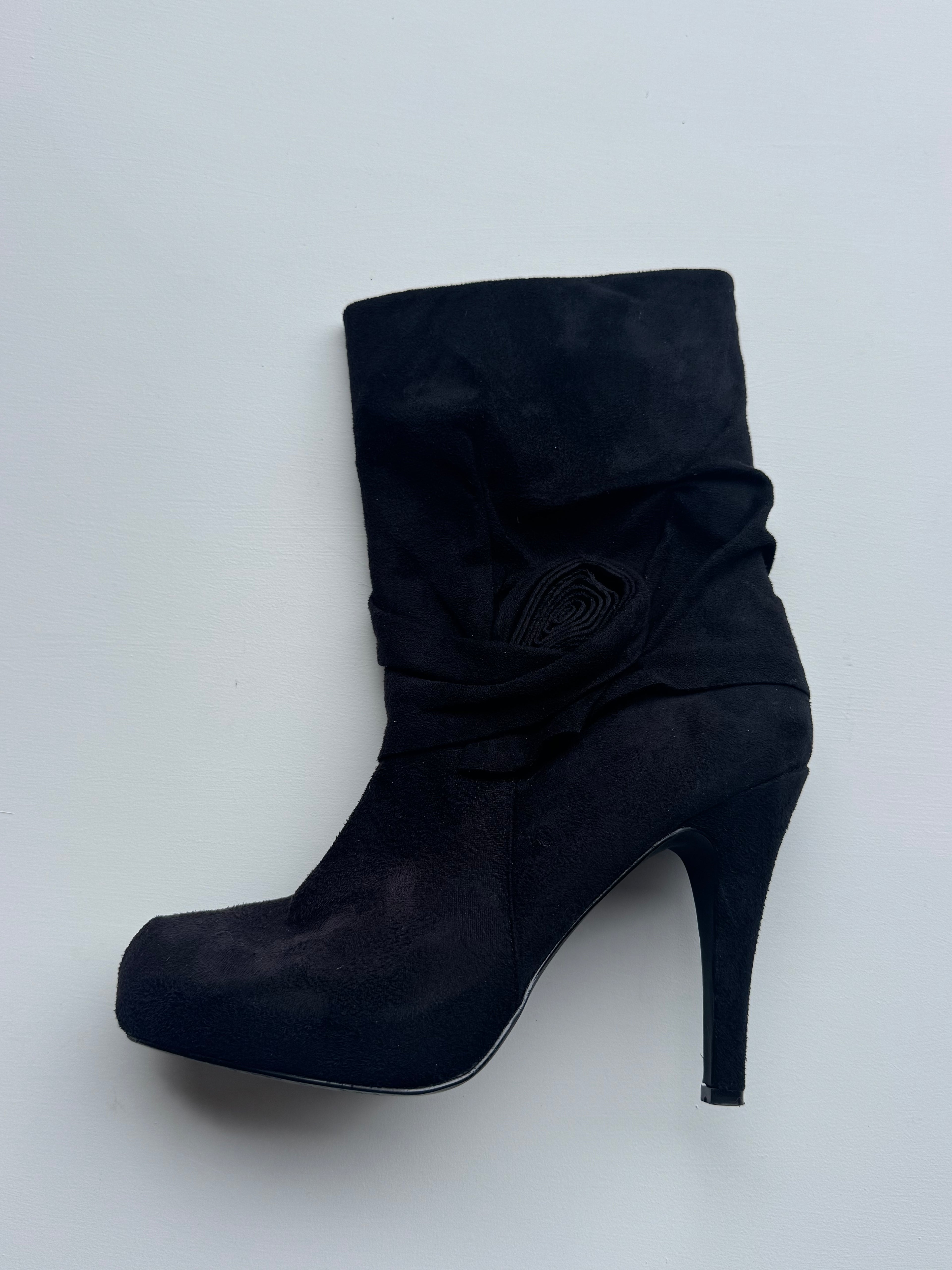 Vintage PULP Suede Mid-Calf Boots