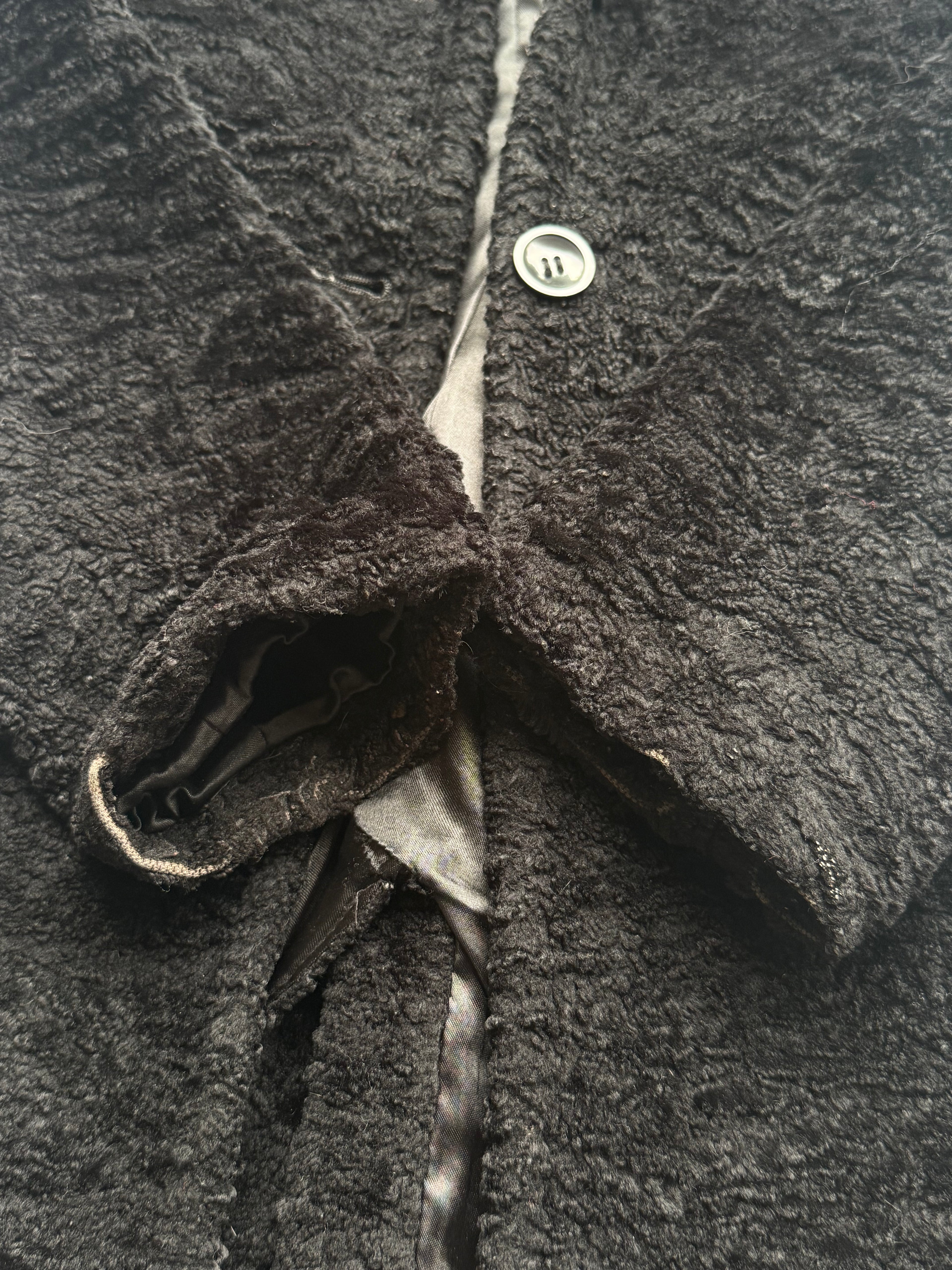 Vintage BEBE Velvet Trenchcoat | S |