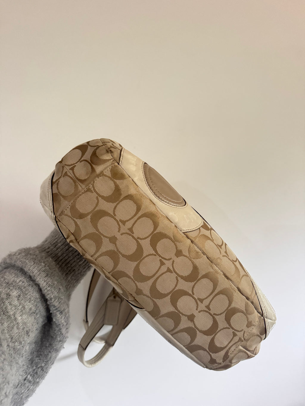 Vintage COACH Signature Patchwork Madison Tote