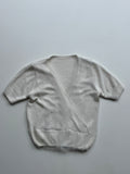 White Sweater Crop | S |