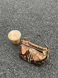 Vintage Coach Mini Brown Demi