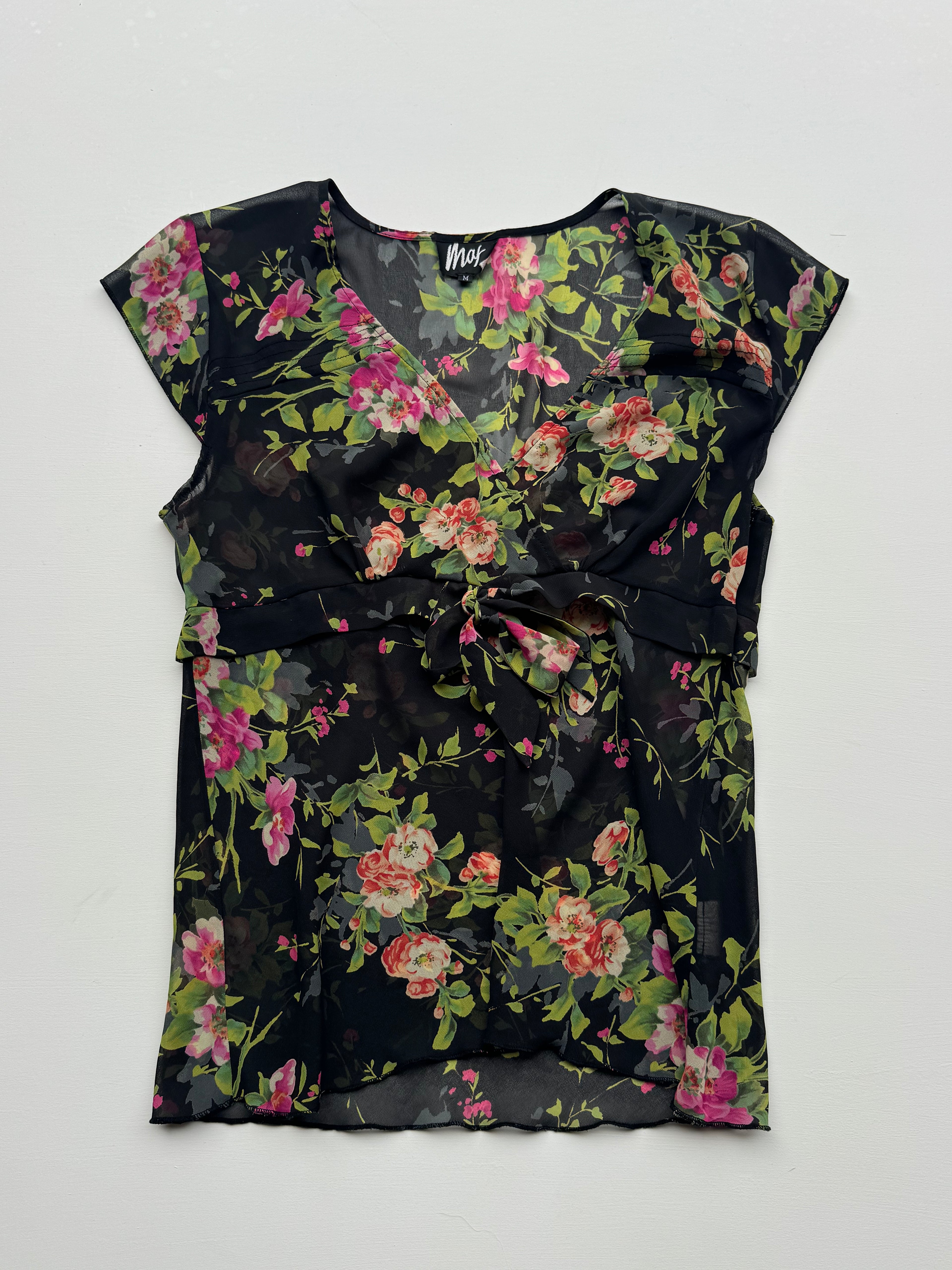 Stunning Y2K Mesh Top | M |