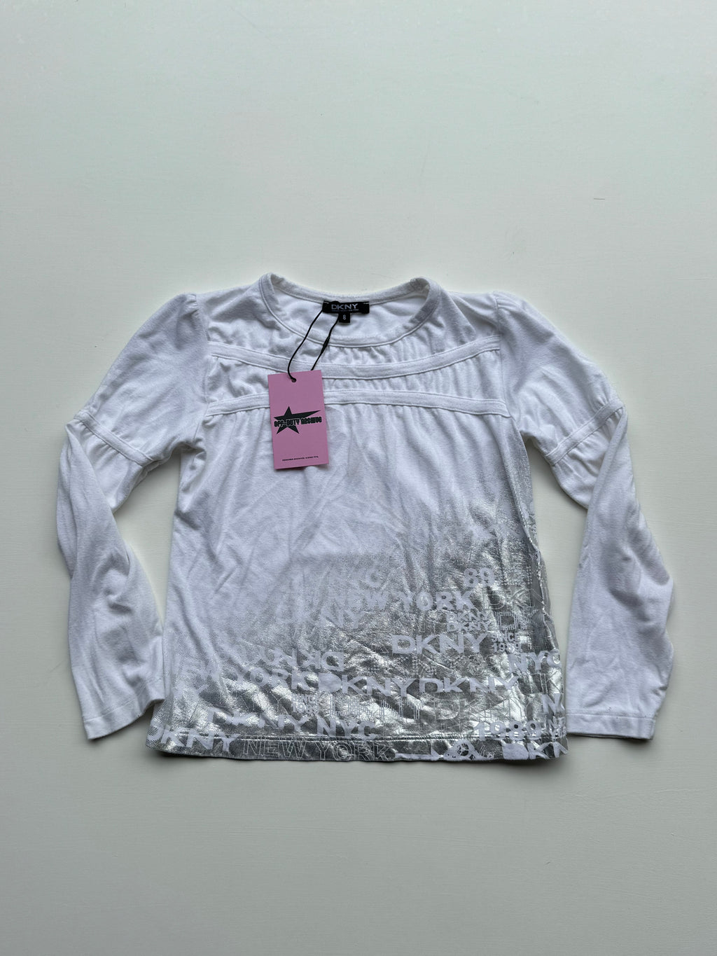 DKNY 3-Quarter Sleeve Top | XS |