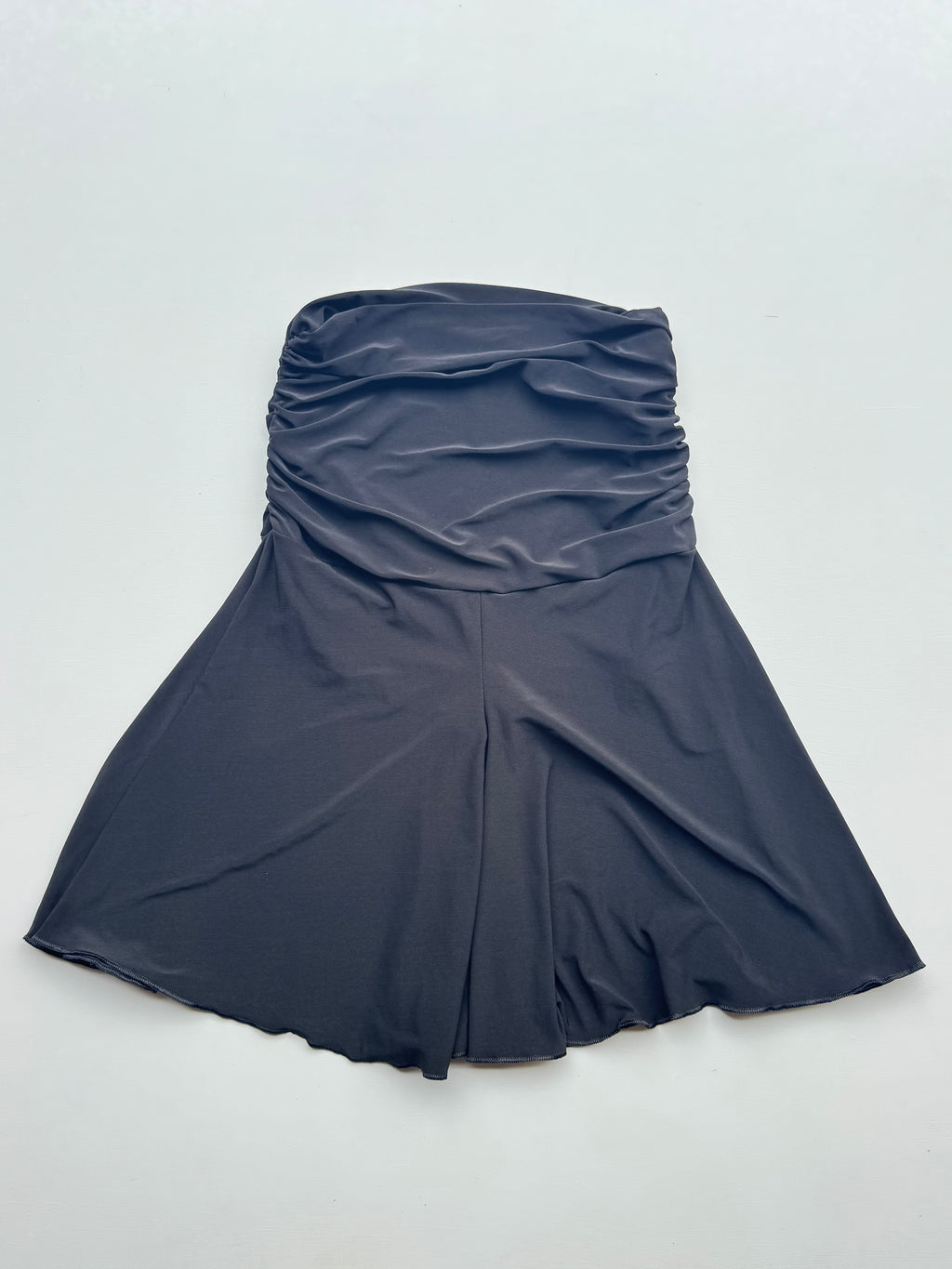 Y2K Ruched Midi Skirt | M |