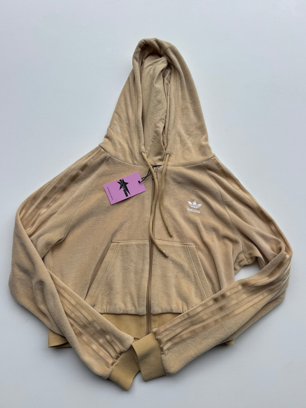 Velour Cropped Track-jacket ADIDAS | M |