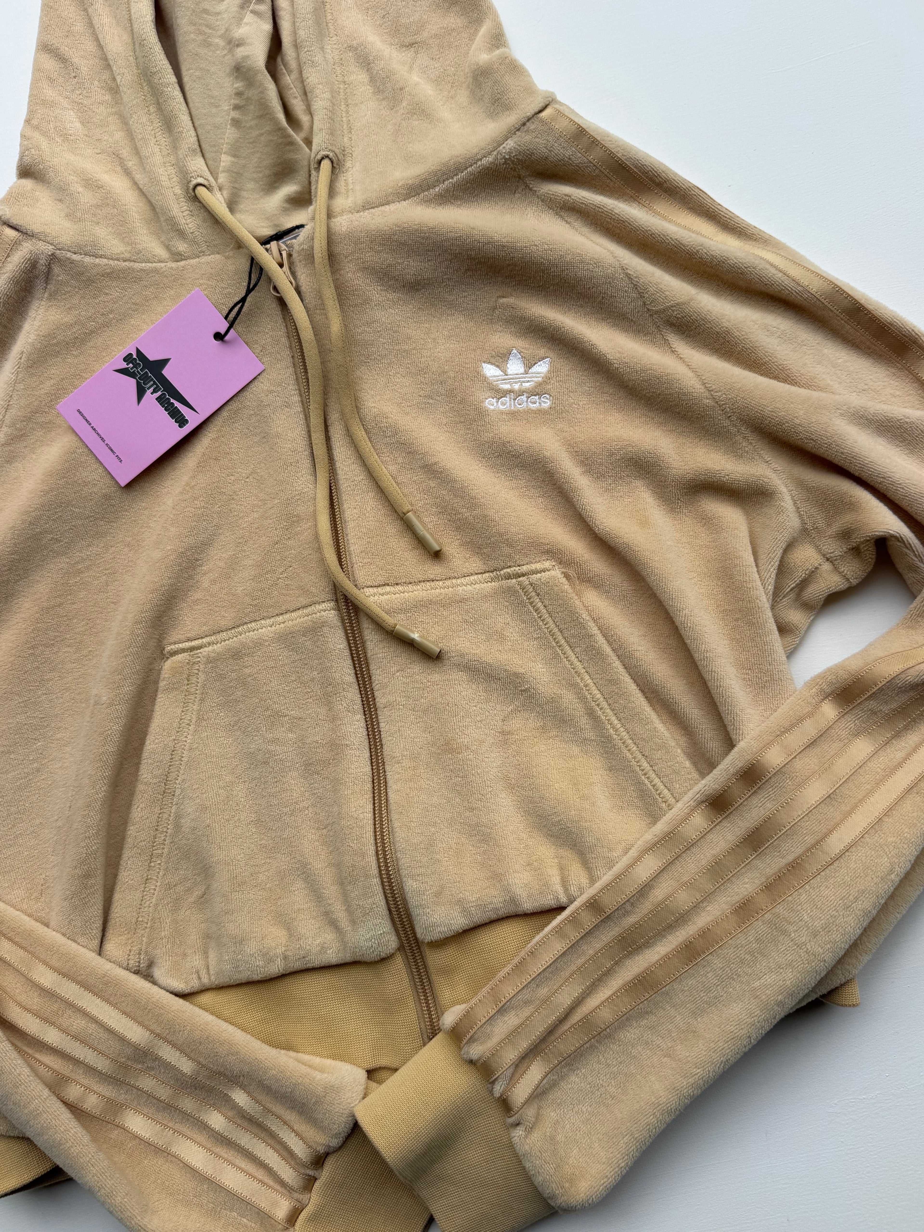 Velour Cropped Track-jacket ADIDAS | M |