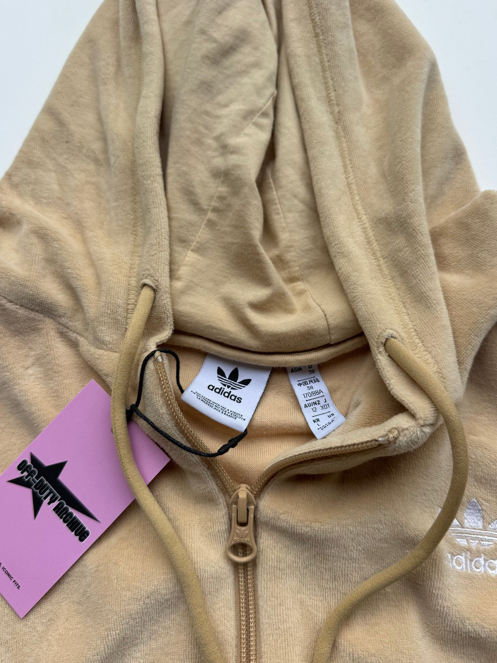 Velour Cropped Track-jacket ADIDAS | M |