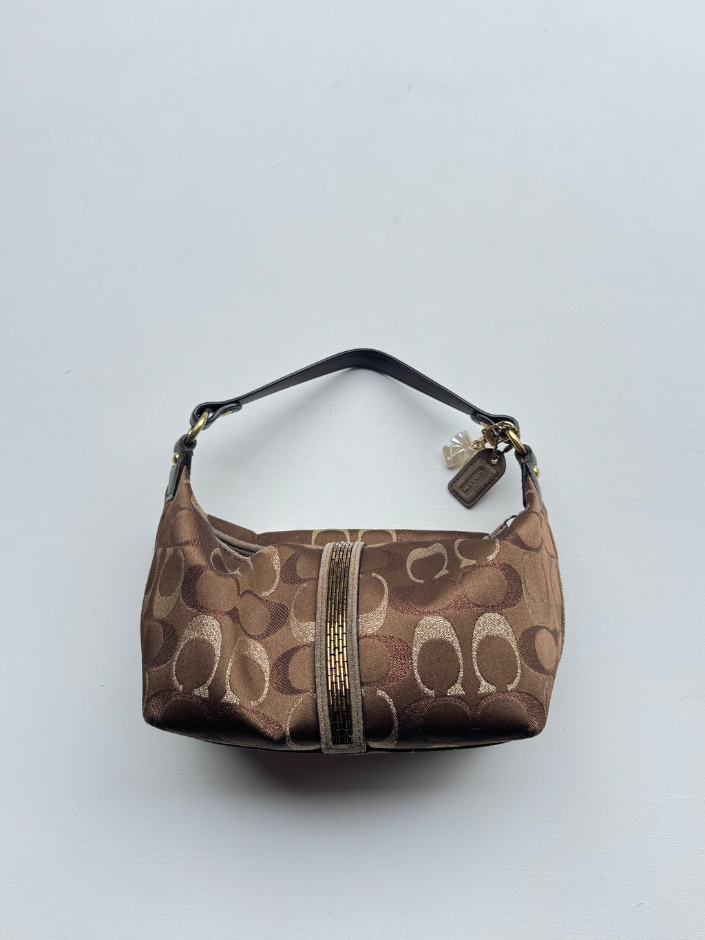 Vintage Coach Mini Brown Demi
