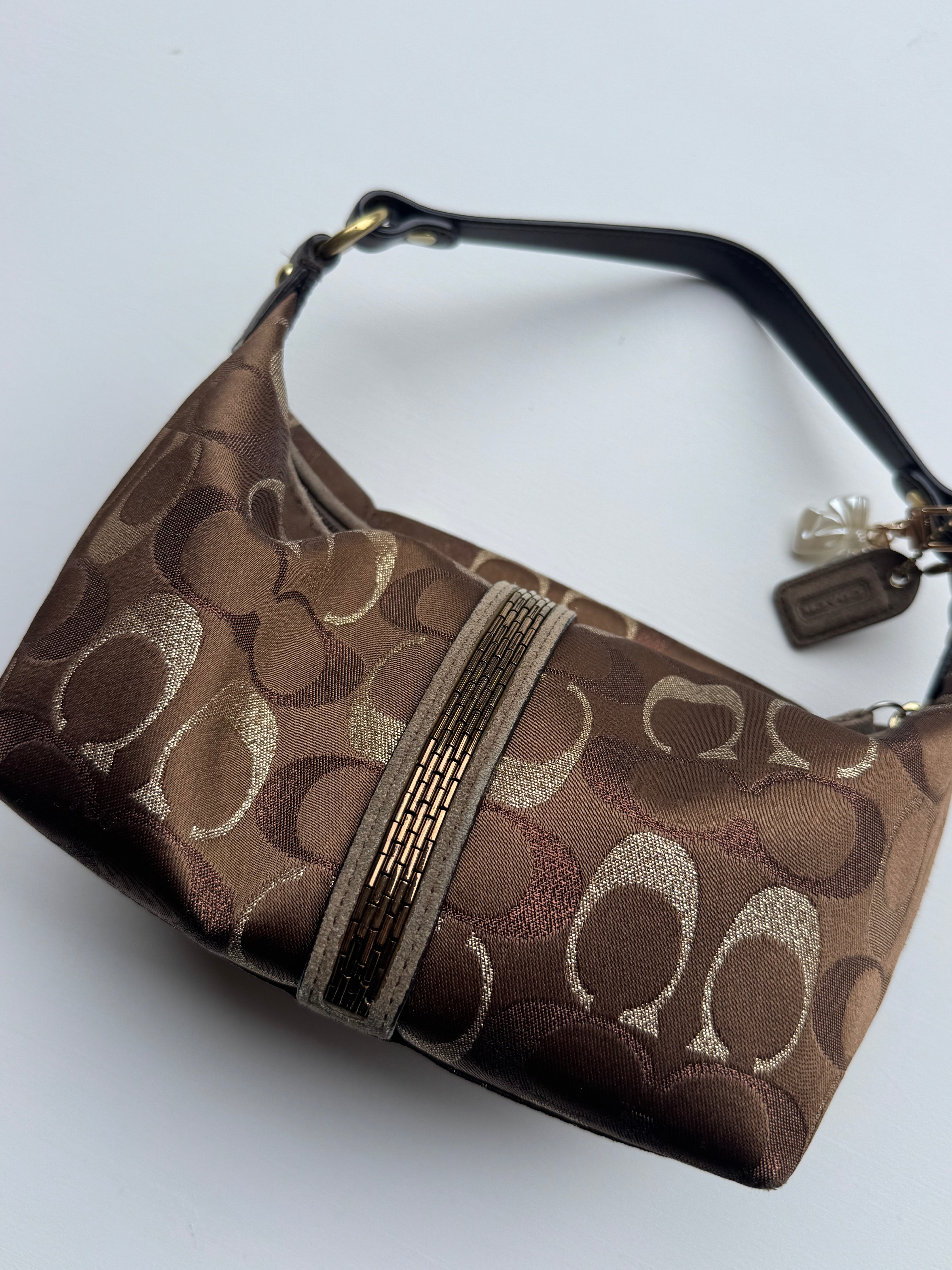 Vintage Coach Mini Brown Demi