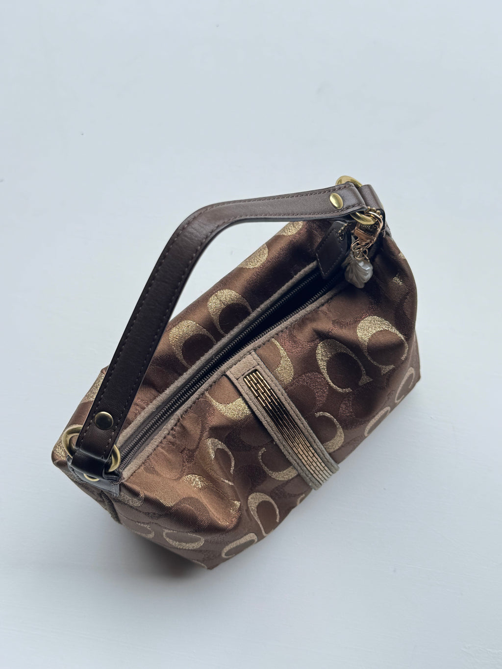 Vintage Coach Mini Brown Demi