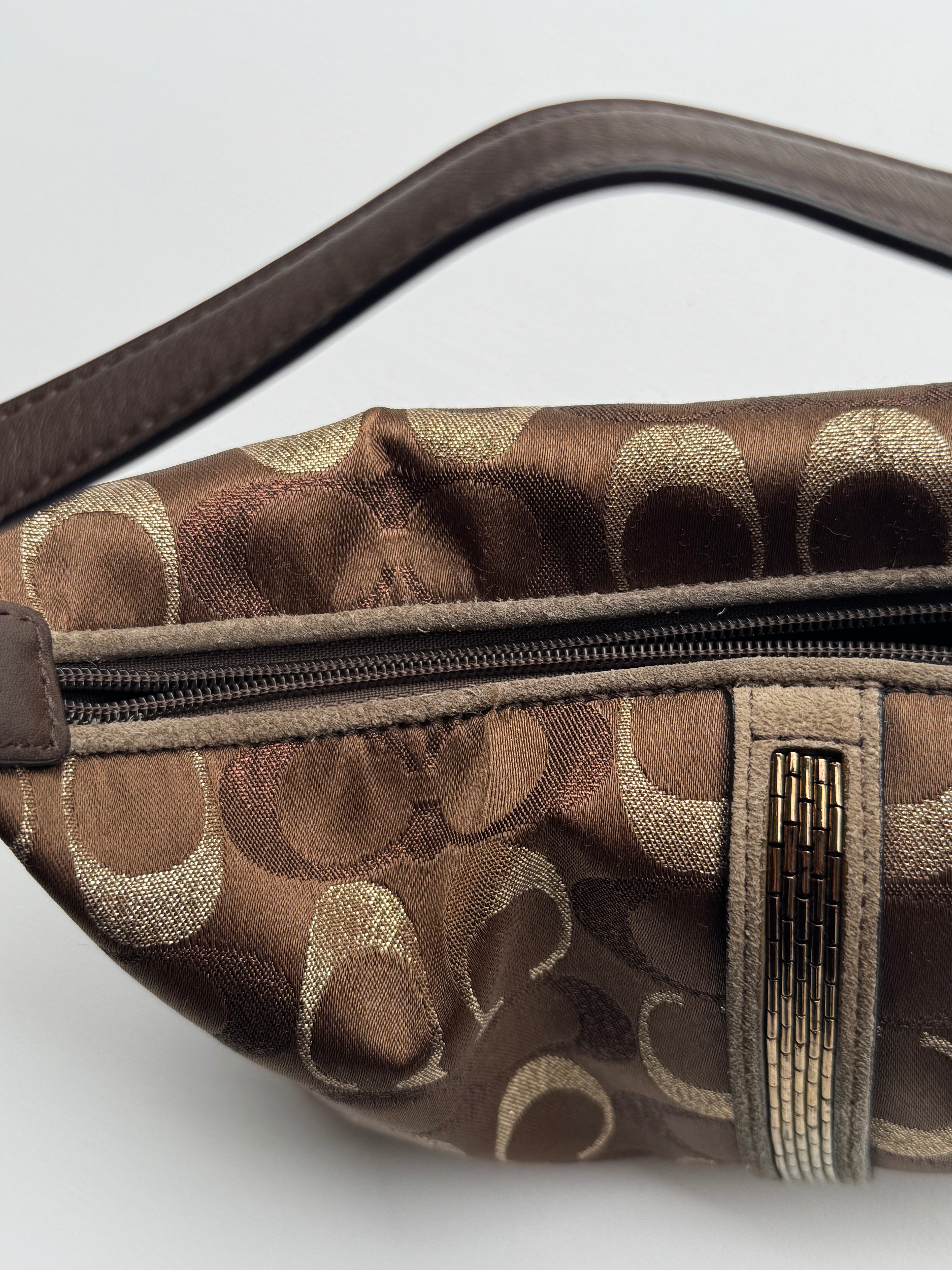 Vintage Coach Mini Brown Demi