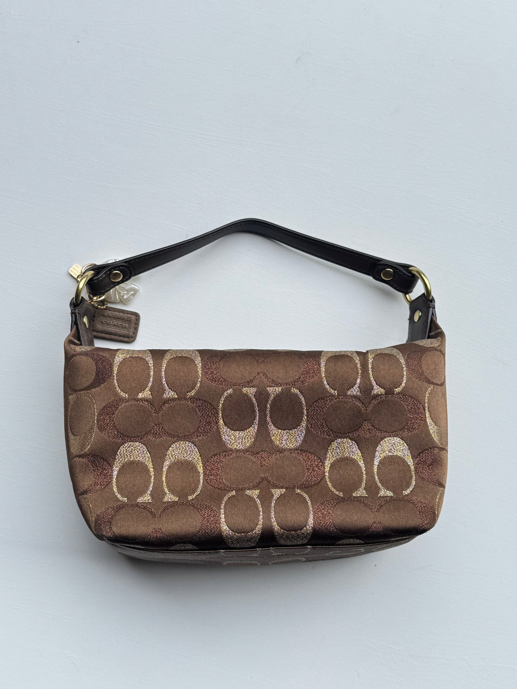 Vintage Coach Mini Brown Demi