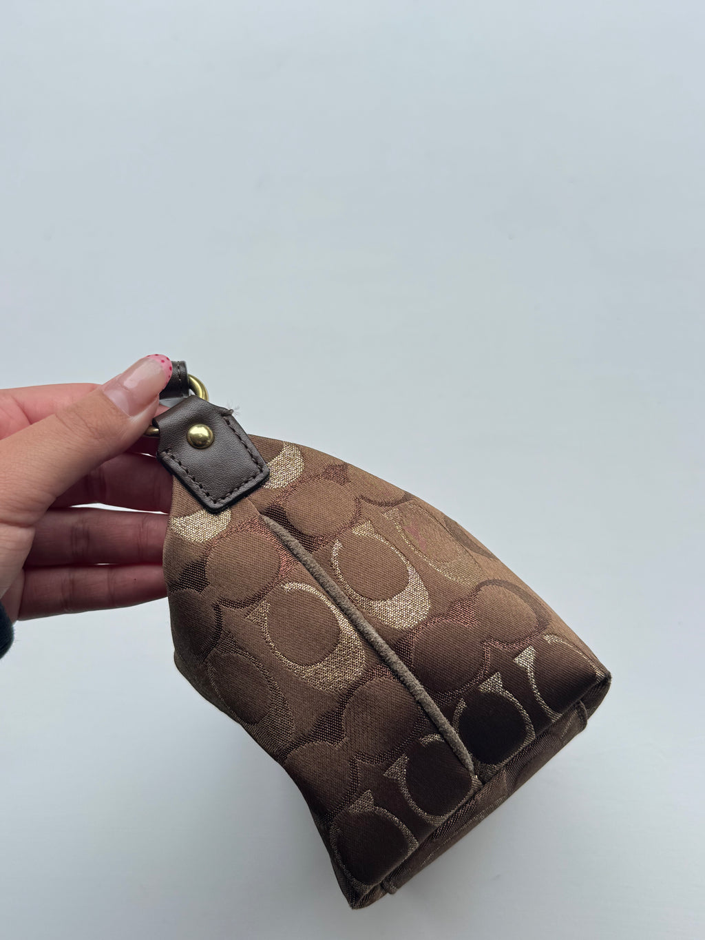 Vintage Coach Mini Brown Demi