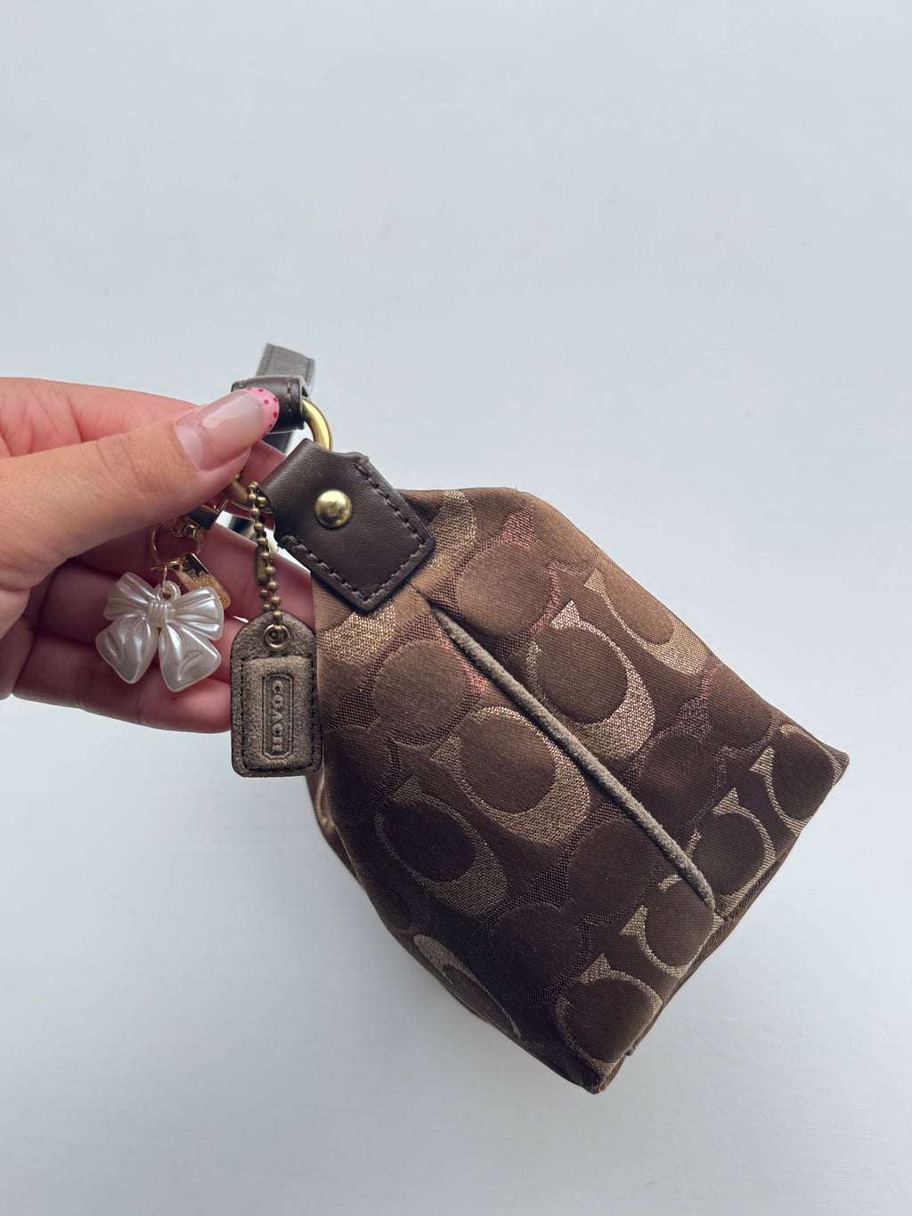Vintage Coach Mini Brown Demi