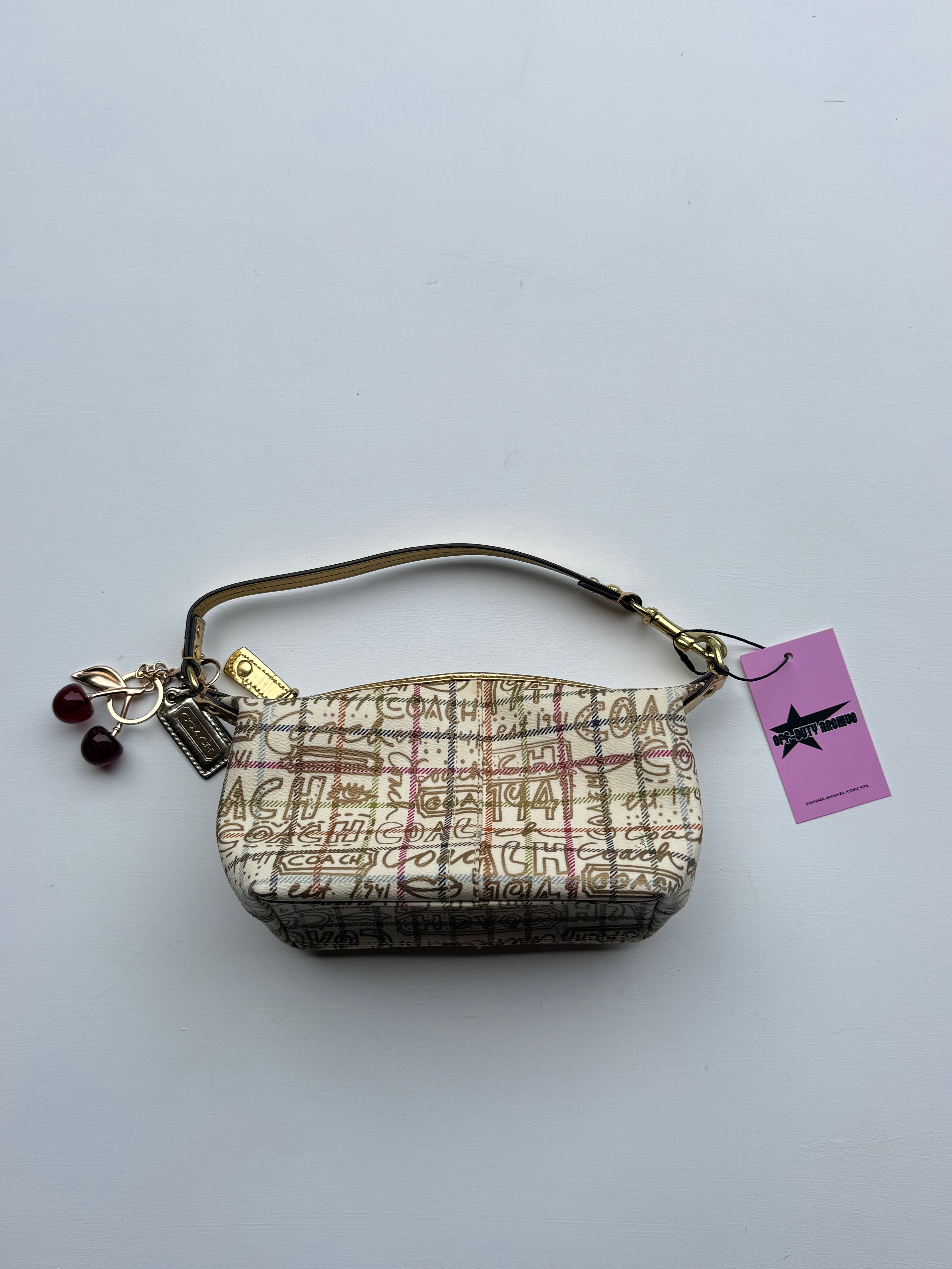 Vintage Coach Graffiti Teri Bag