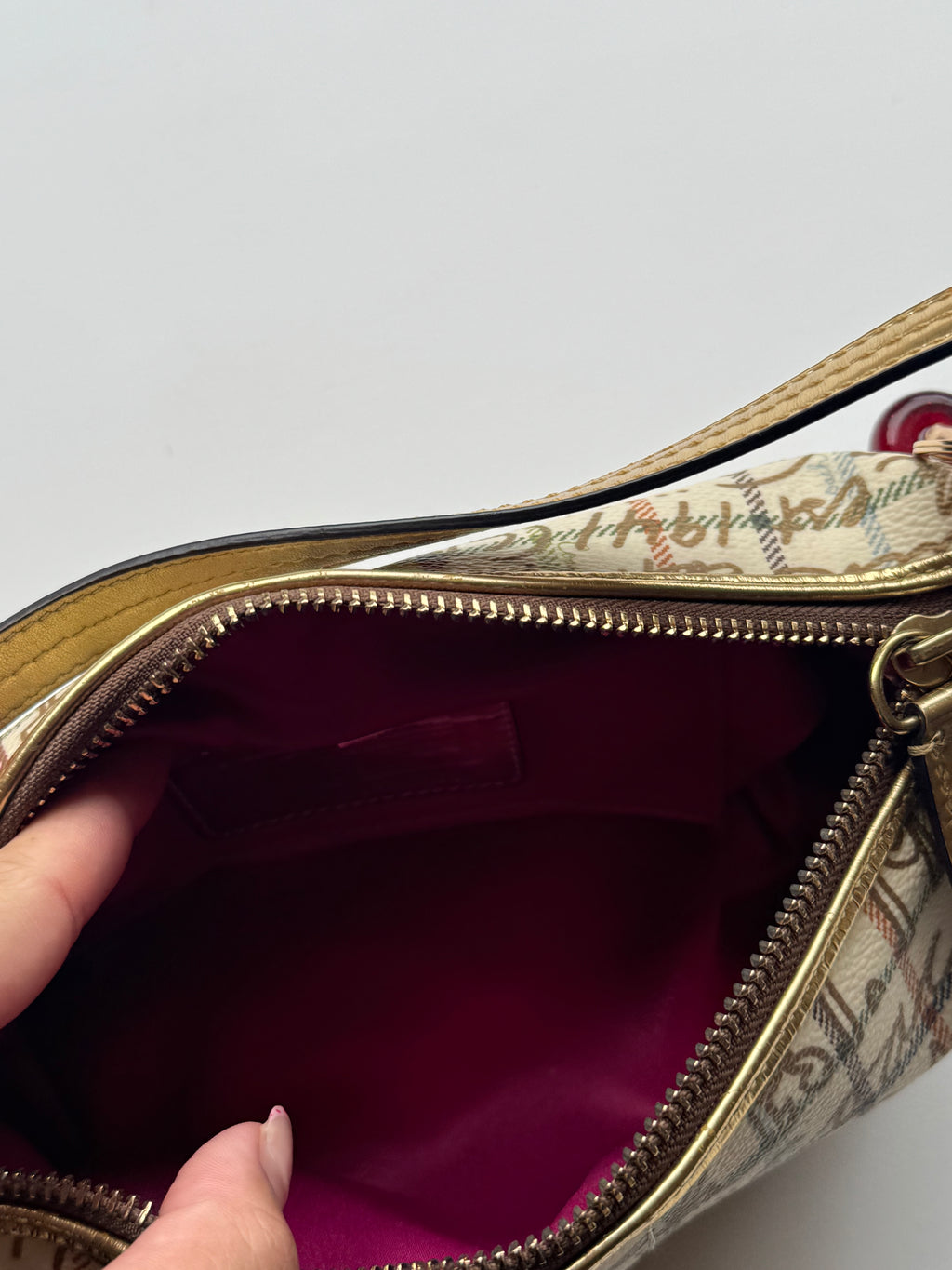 Vintage Coach Graffiti Teri Bag