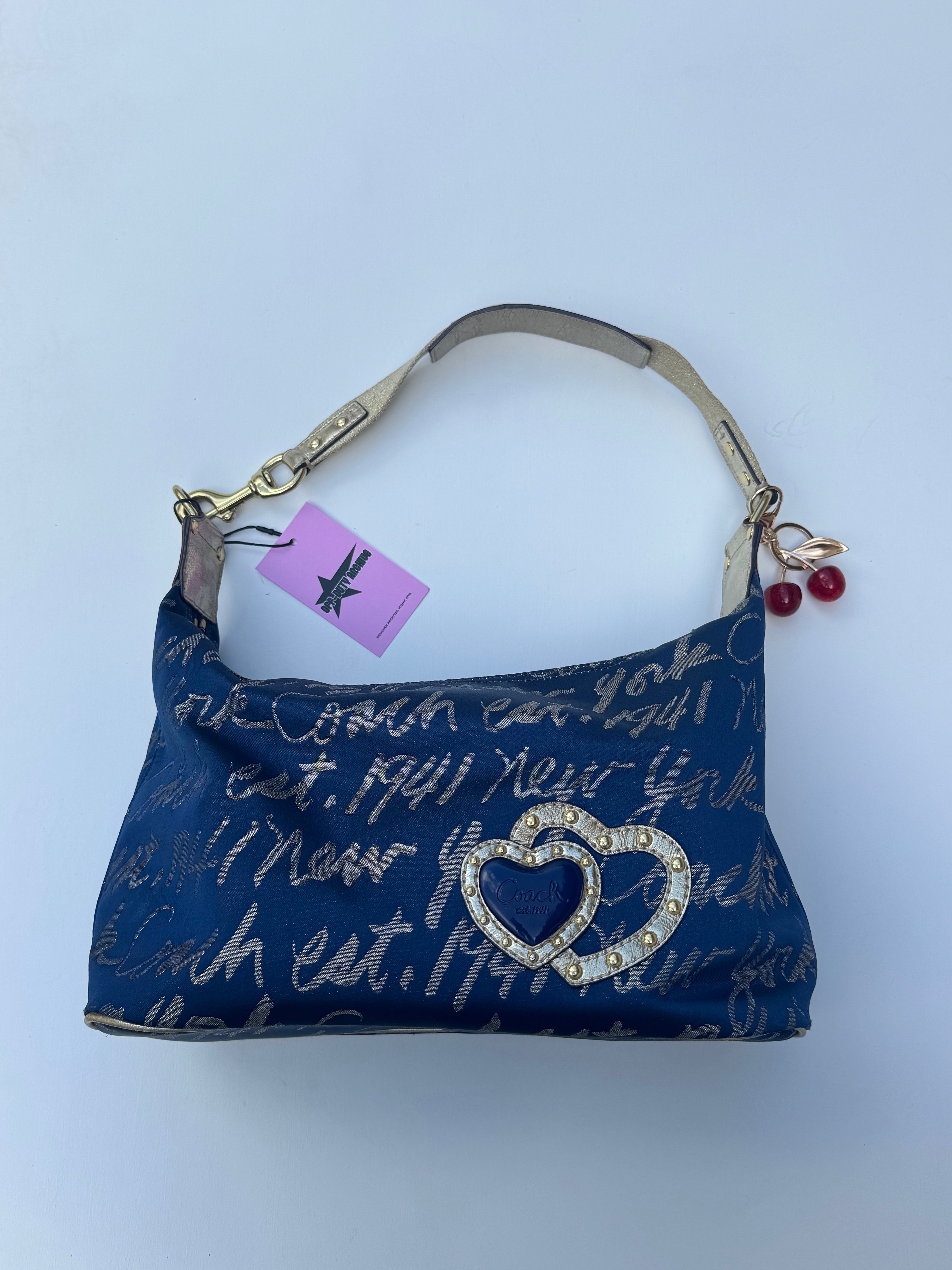 Vintage Coach x Poppy New York Hobo Bag