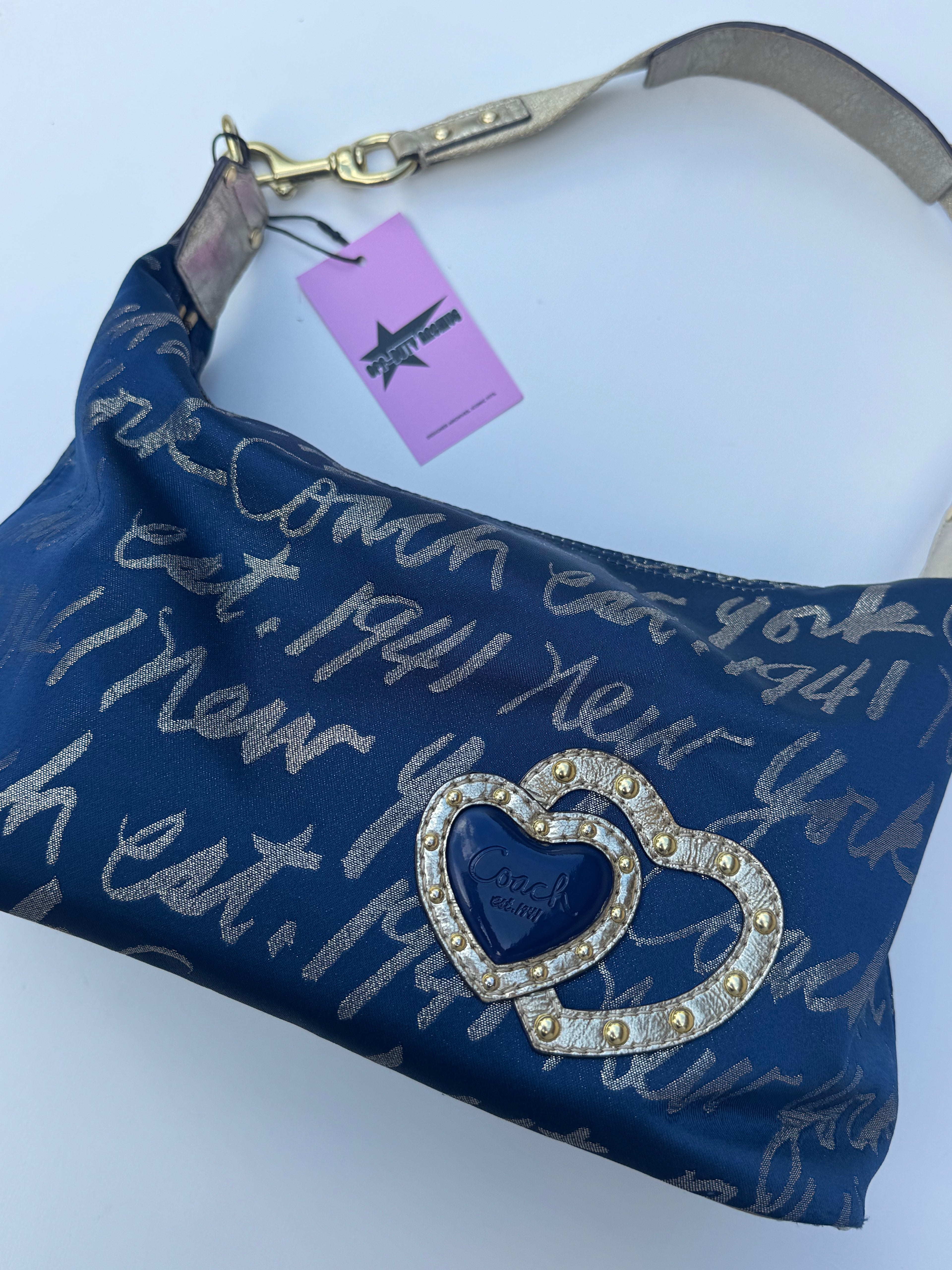 Vintage Coach x Poppy New York Hobo Bag