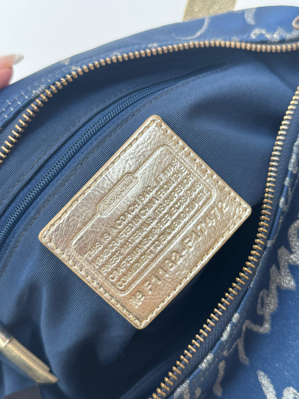 Vintage Coach x Poppy New York Hobo Bag