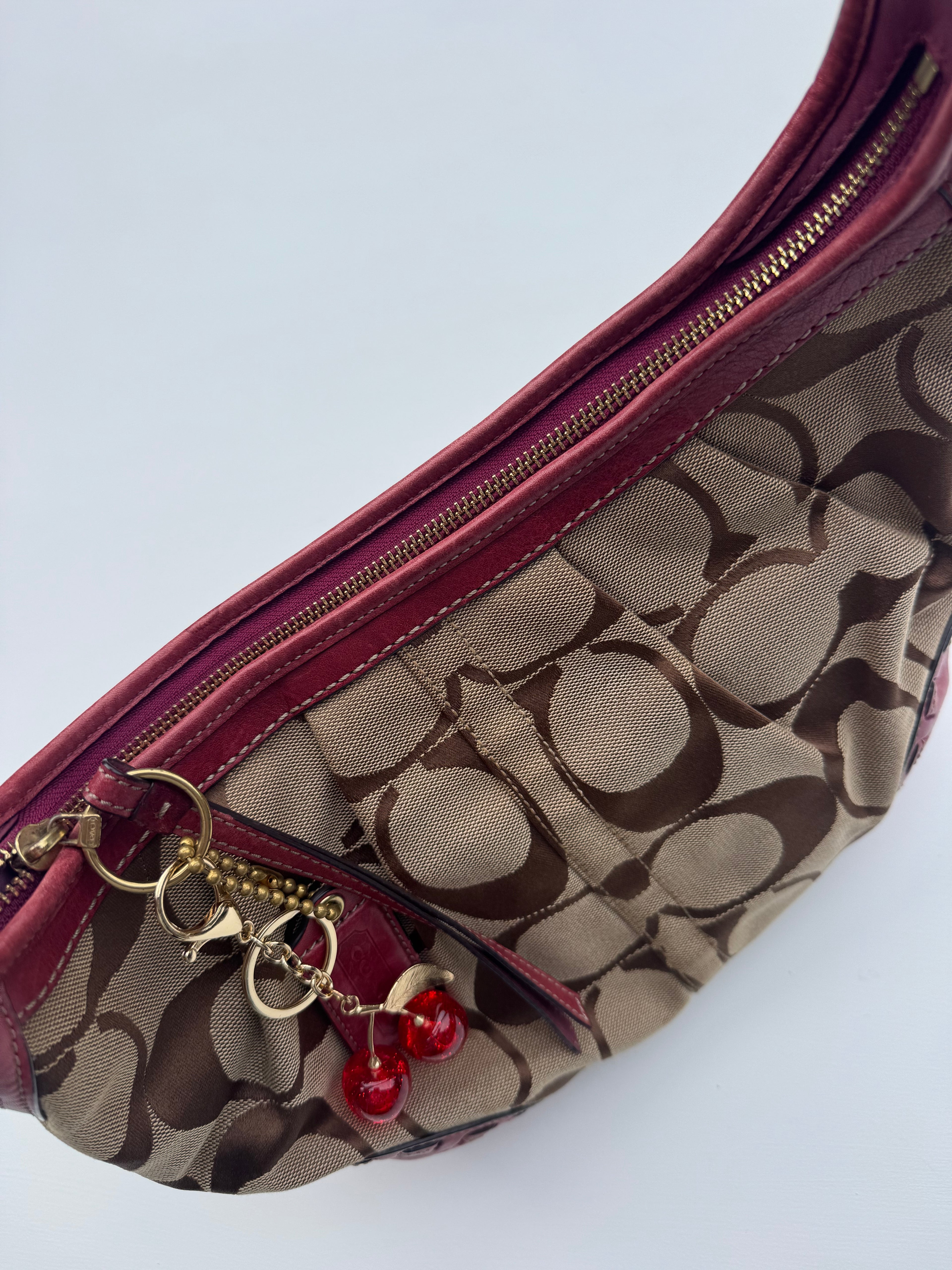 Vintage Coach Pink Legacy Ergo Shoulder Bag