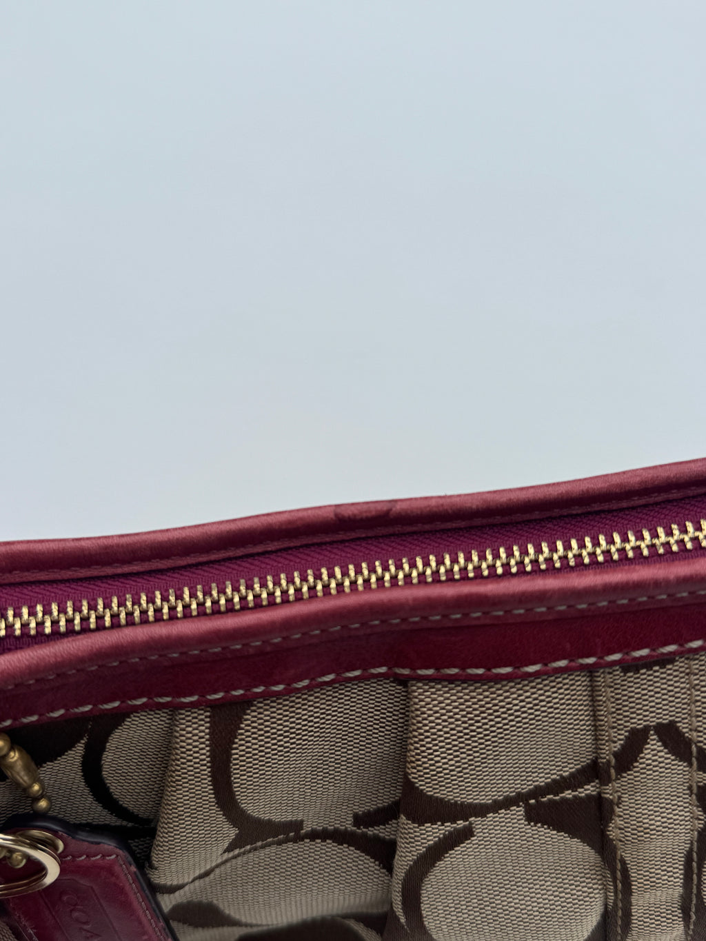 Vintage Coach Pink Legacy Ergo Shoulder Bag