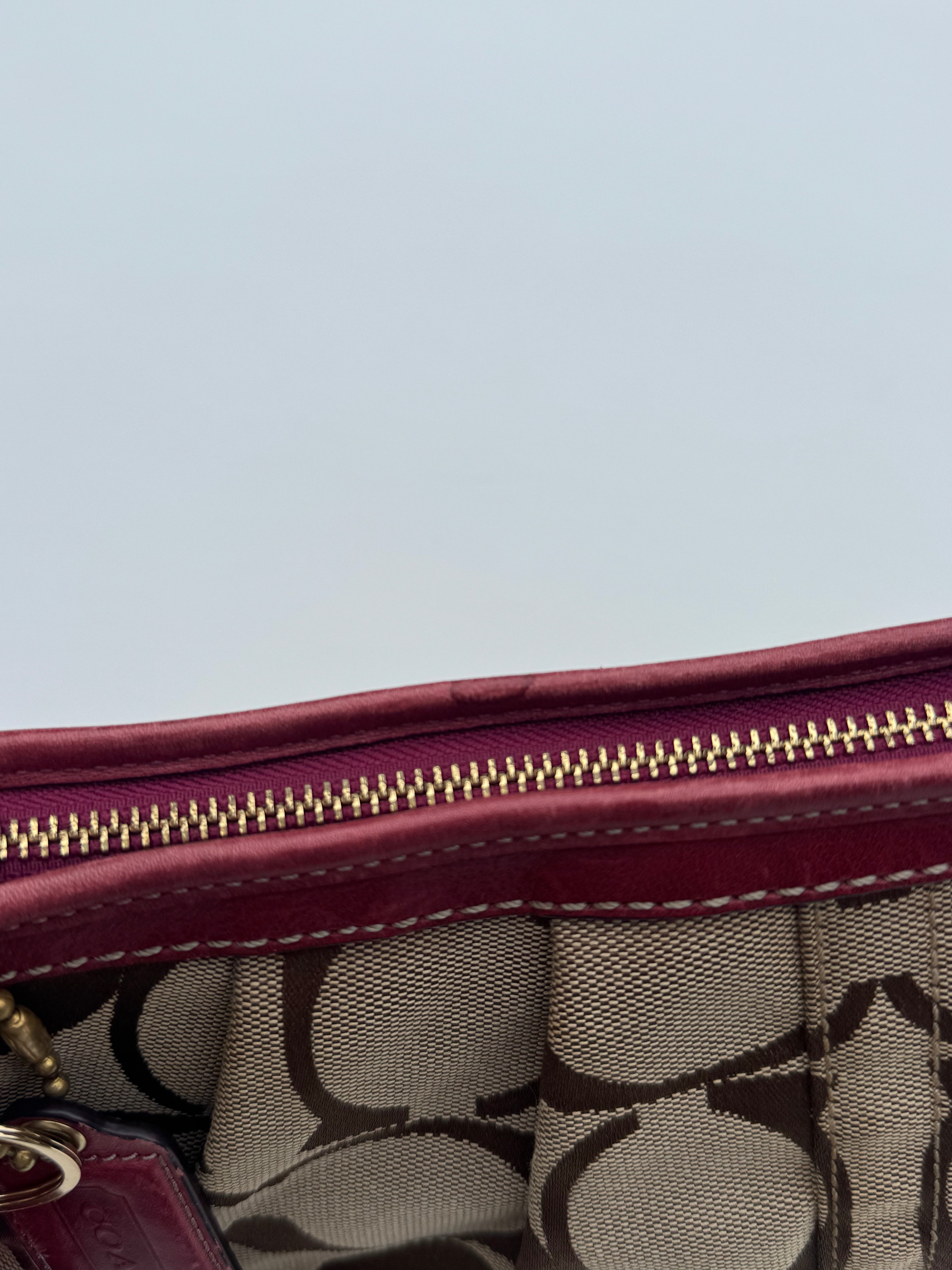 Vintage Coach Pink Legacy Ergo Shoulder Bag