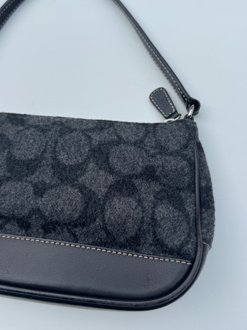 Vintage Coach Wool Demi