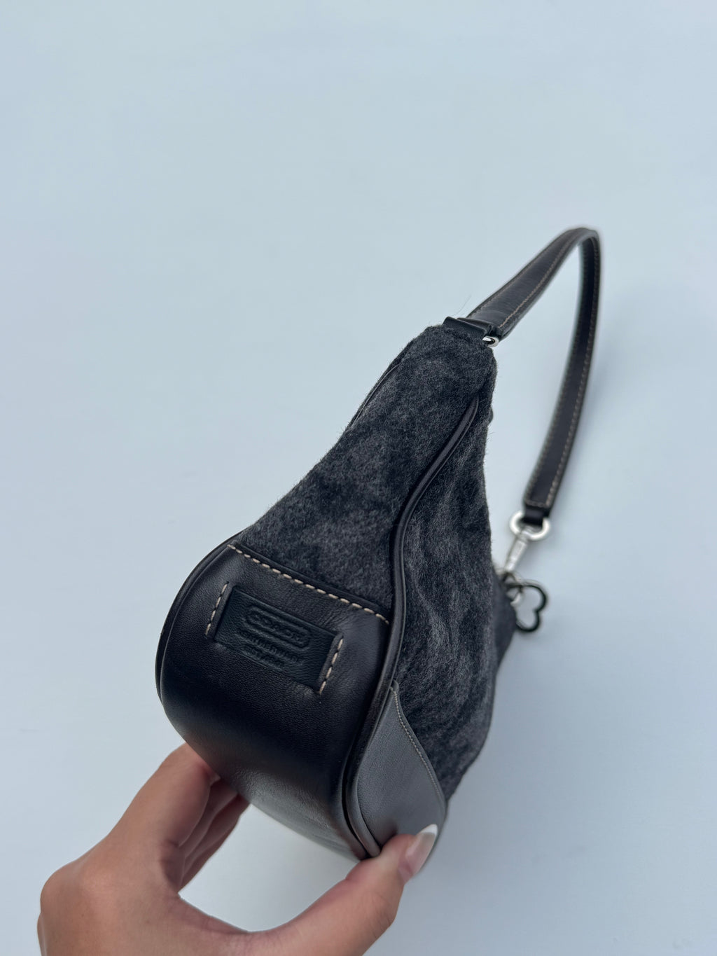 Vintage Coach Wool Demi