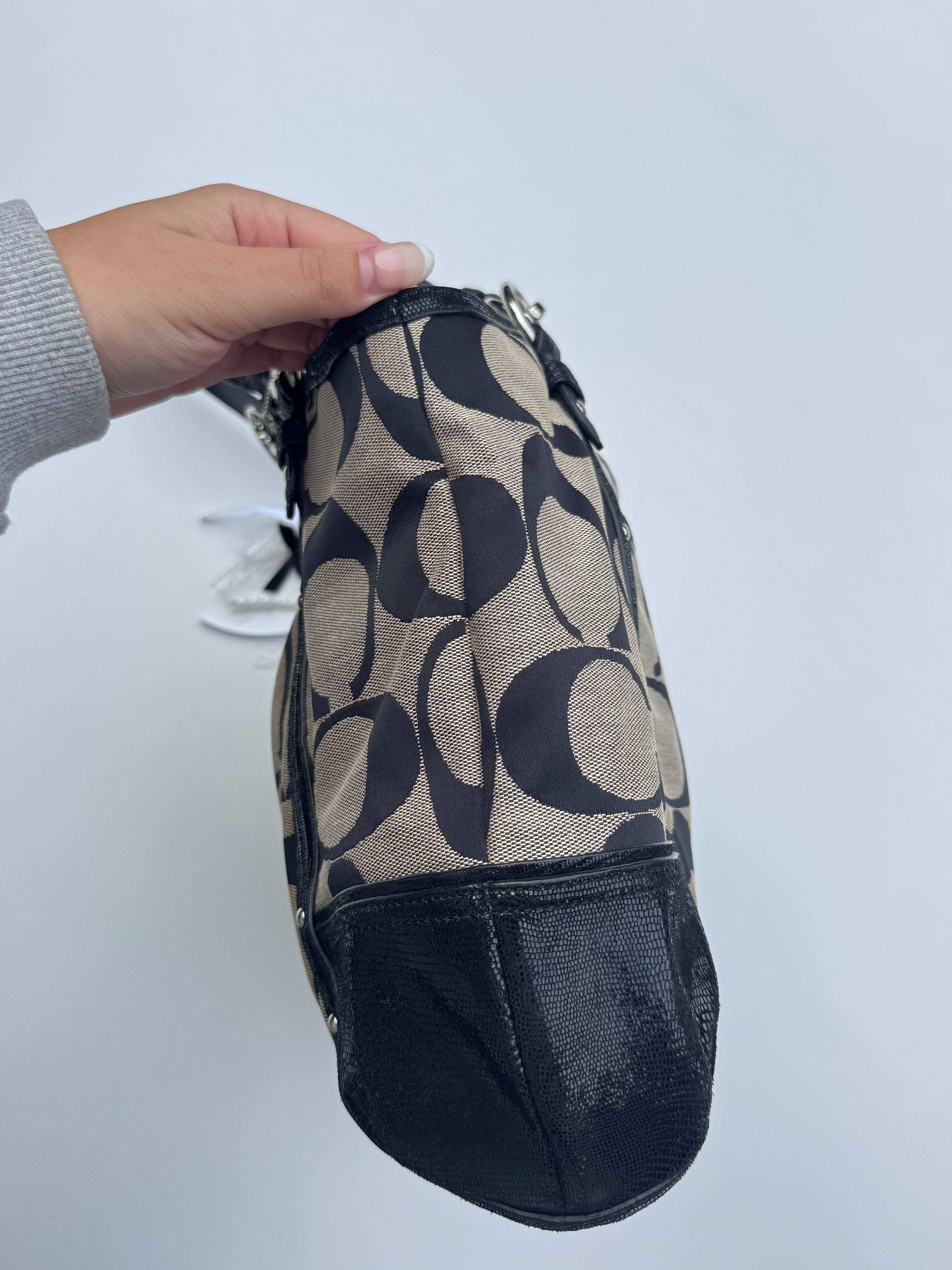 Vintage Coach Alexandra Shoulder Tote