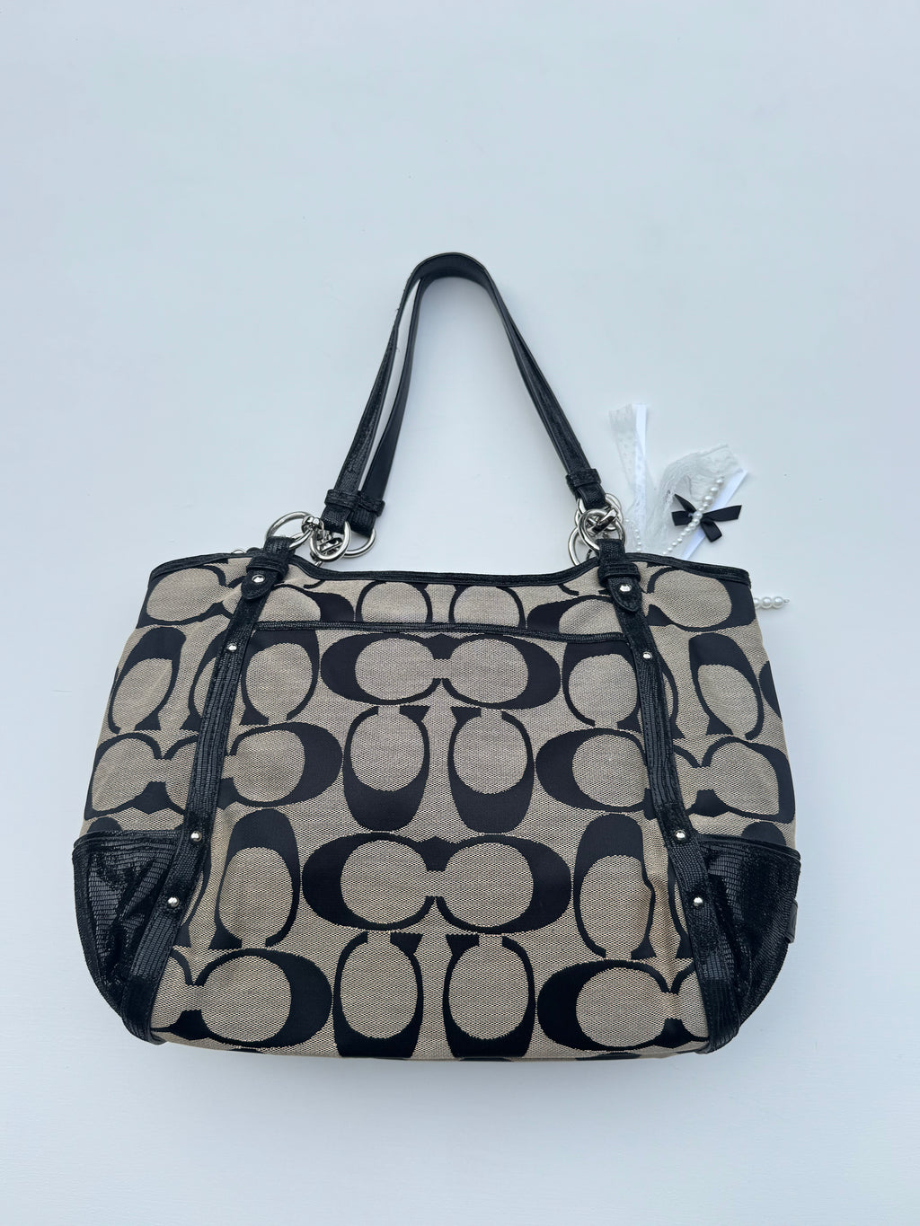 Vintage Coach Alexandra Shoulder Tote
