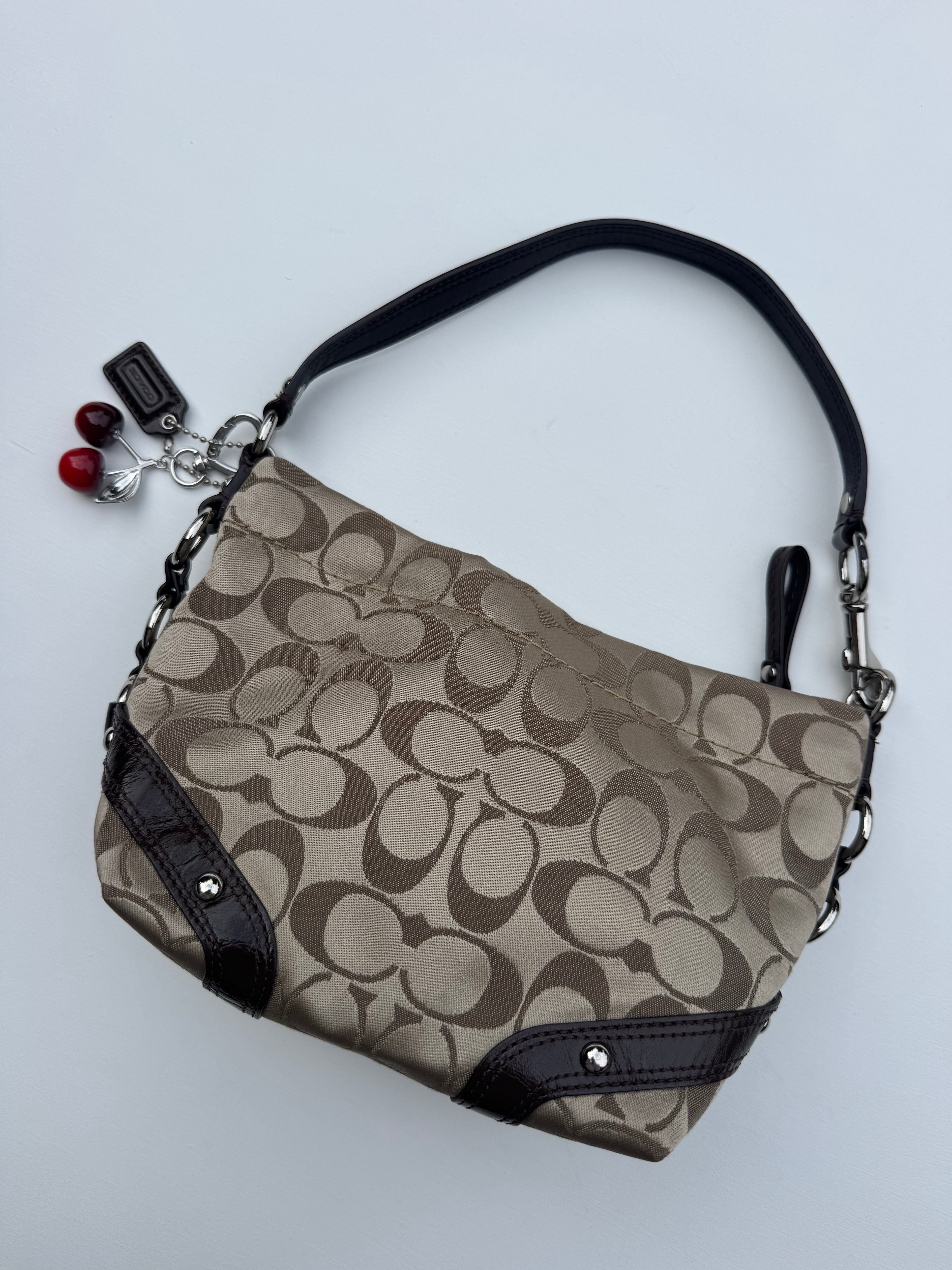 Vintage Coach Mini Carly Signature Bag
