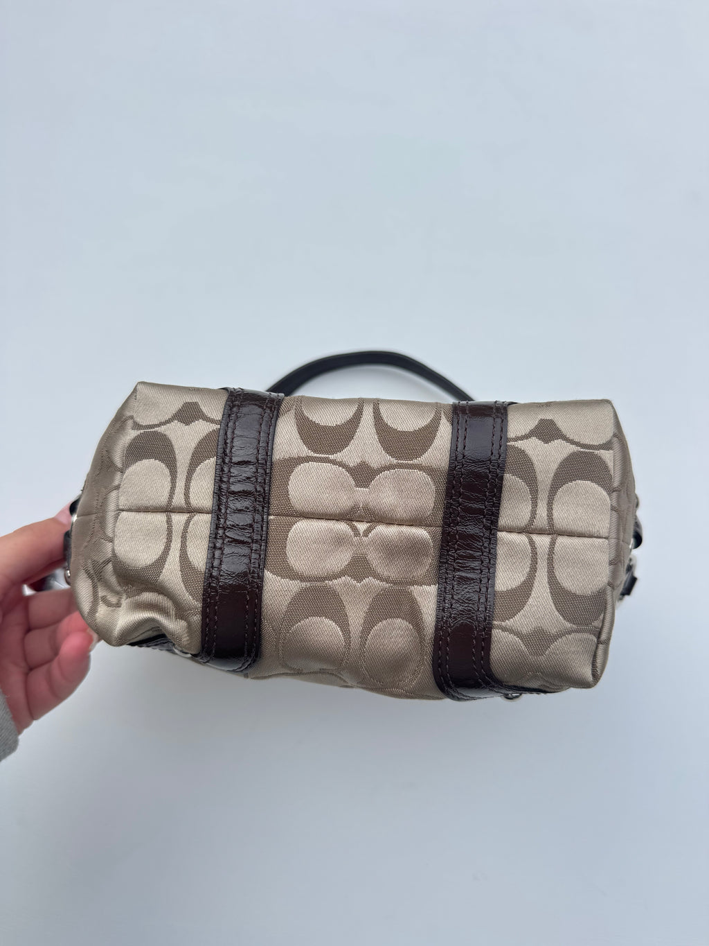 Vintage Coach Mini Carly Signature Bag
