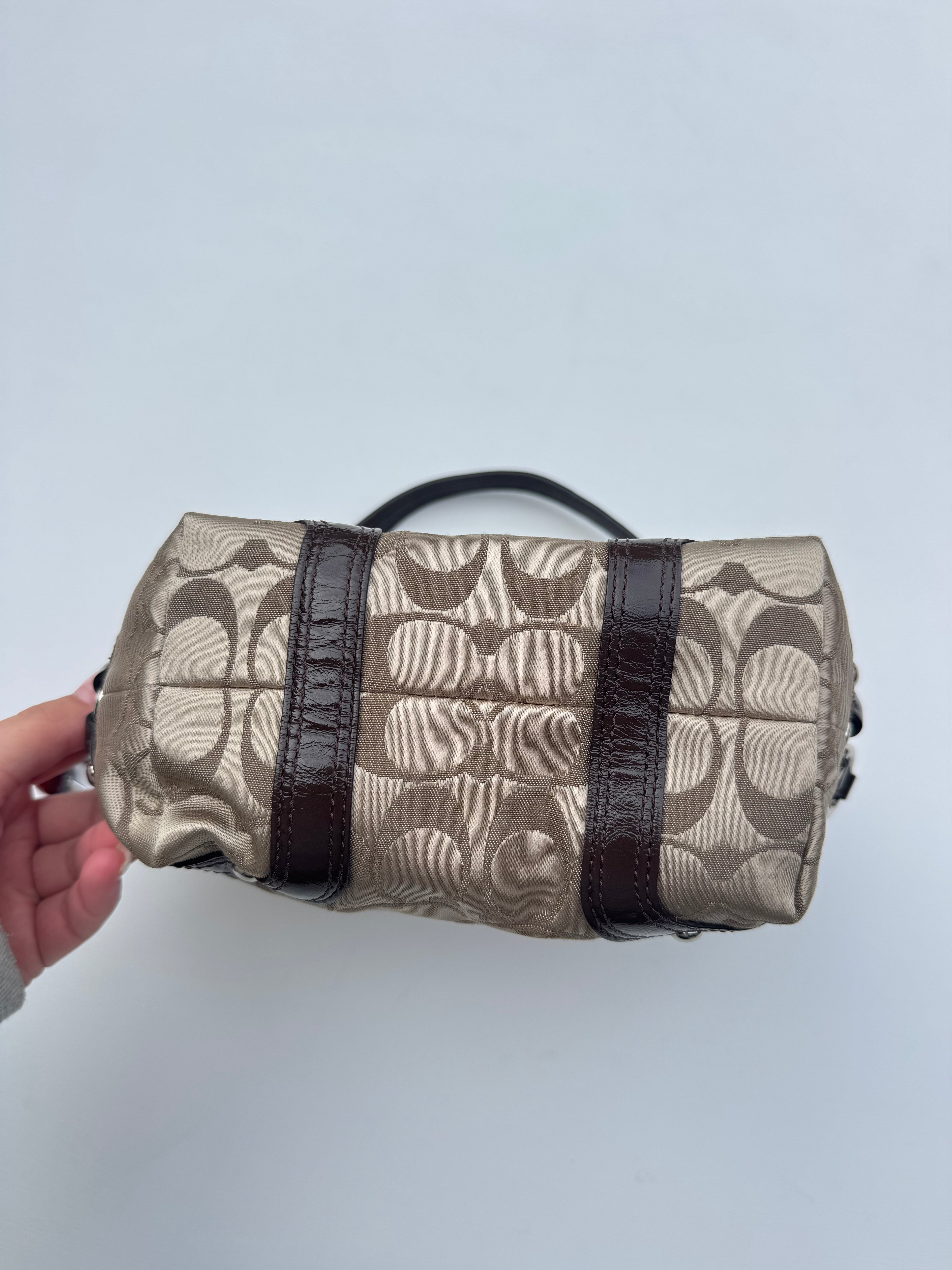 Vintage Coach Mini Carly Signature Bag