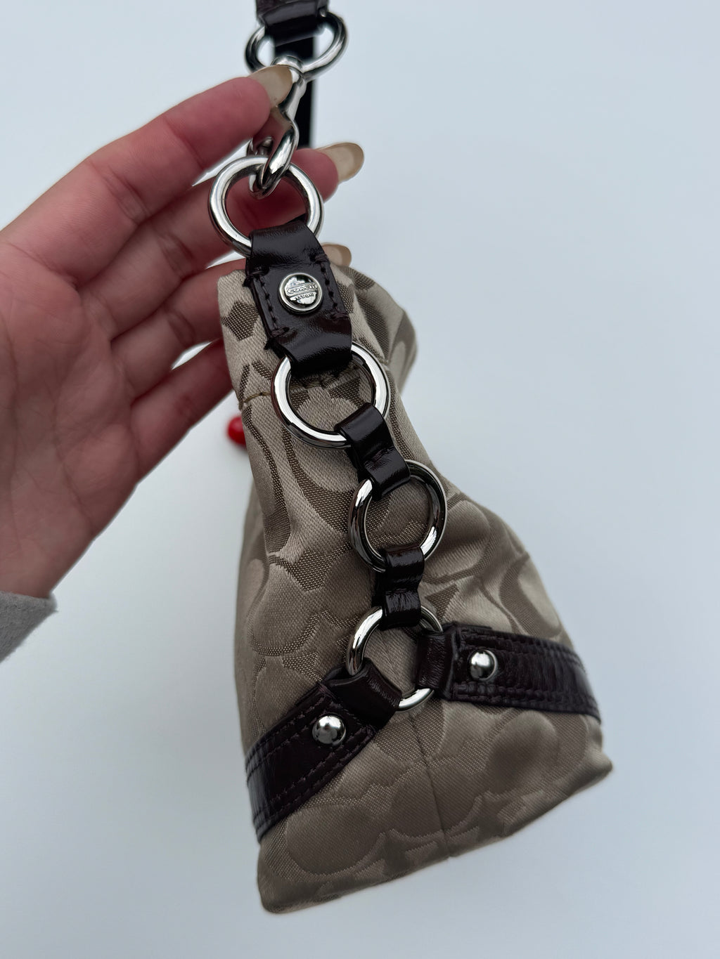Vintage Coach Mini Carly Signature Bag