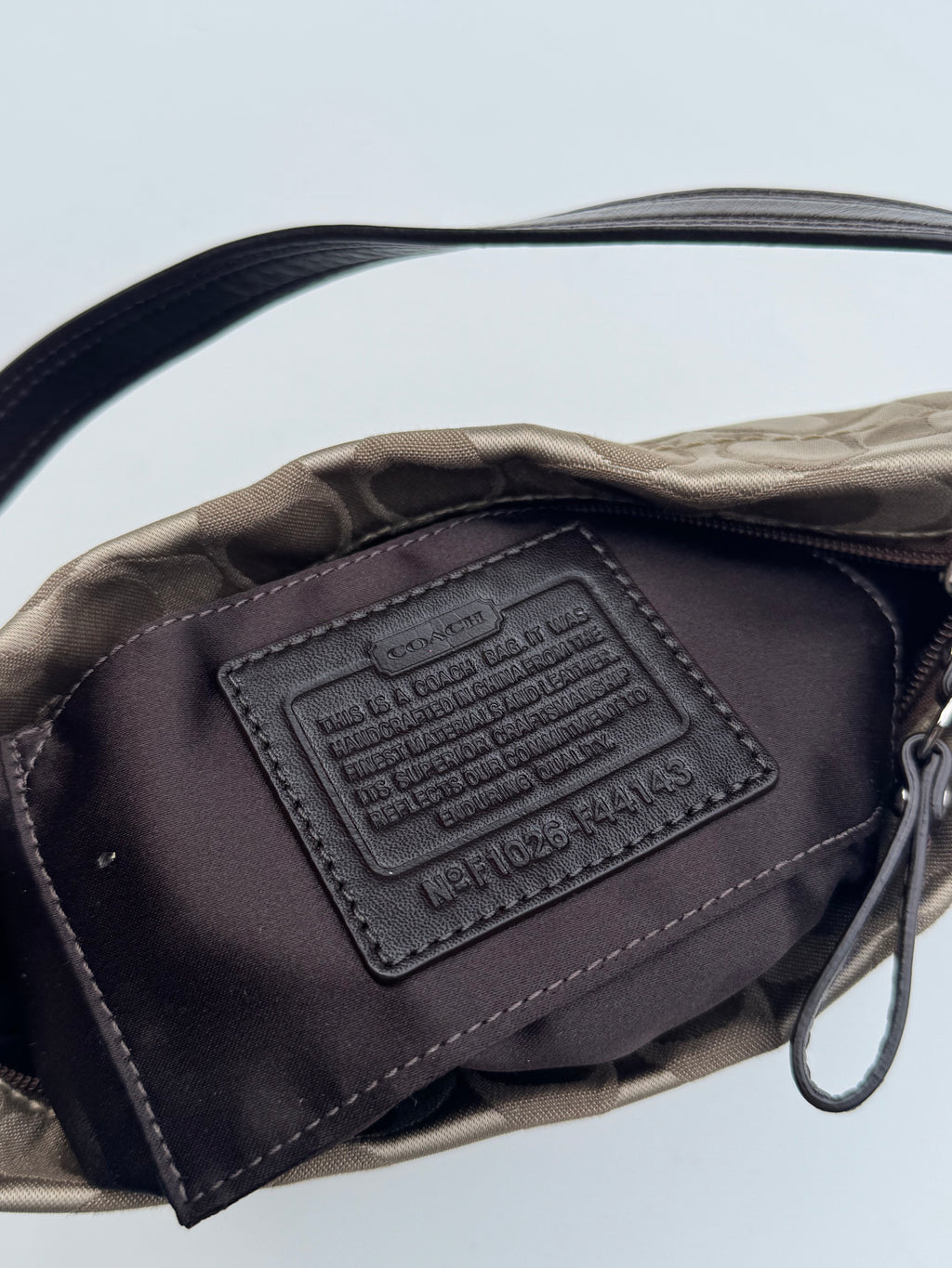 Vintage Coach Mini Carly Signature Bag