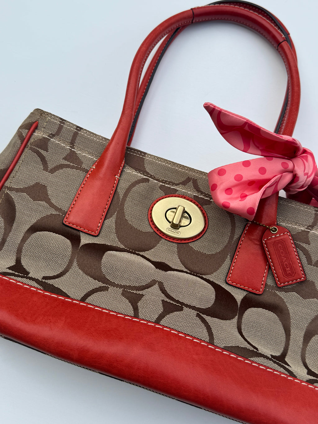Vintage Coach Hampton Madeline Satchel