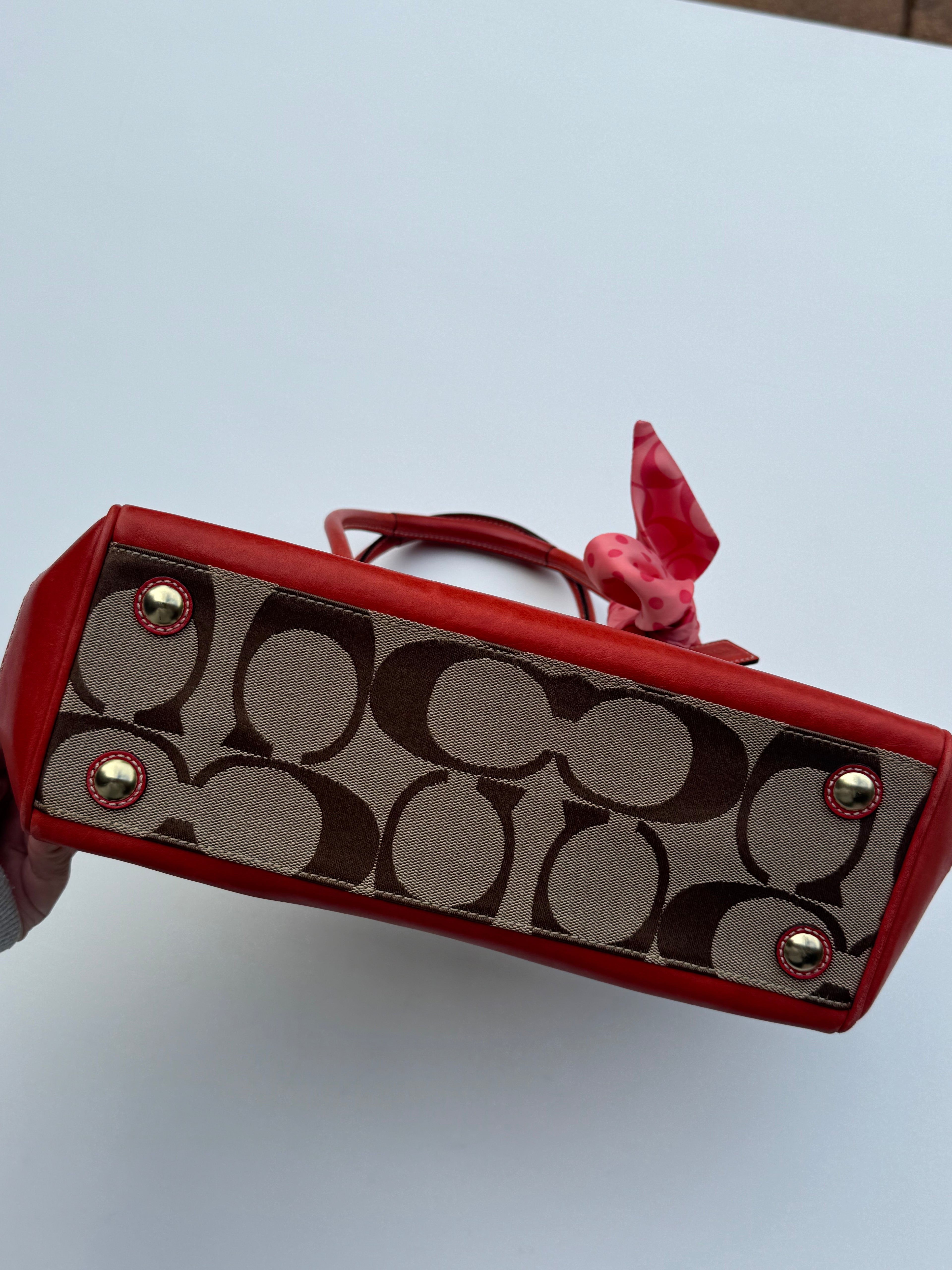 Vintage Coach Hampton Madeline Satchel
