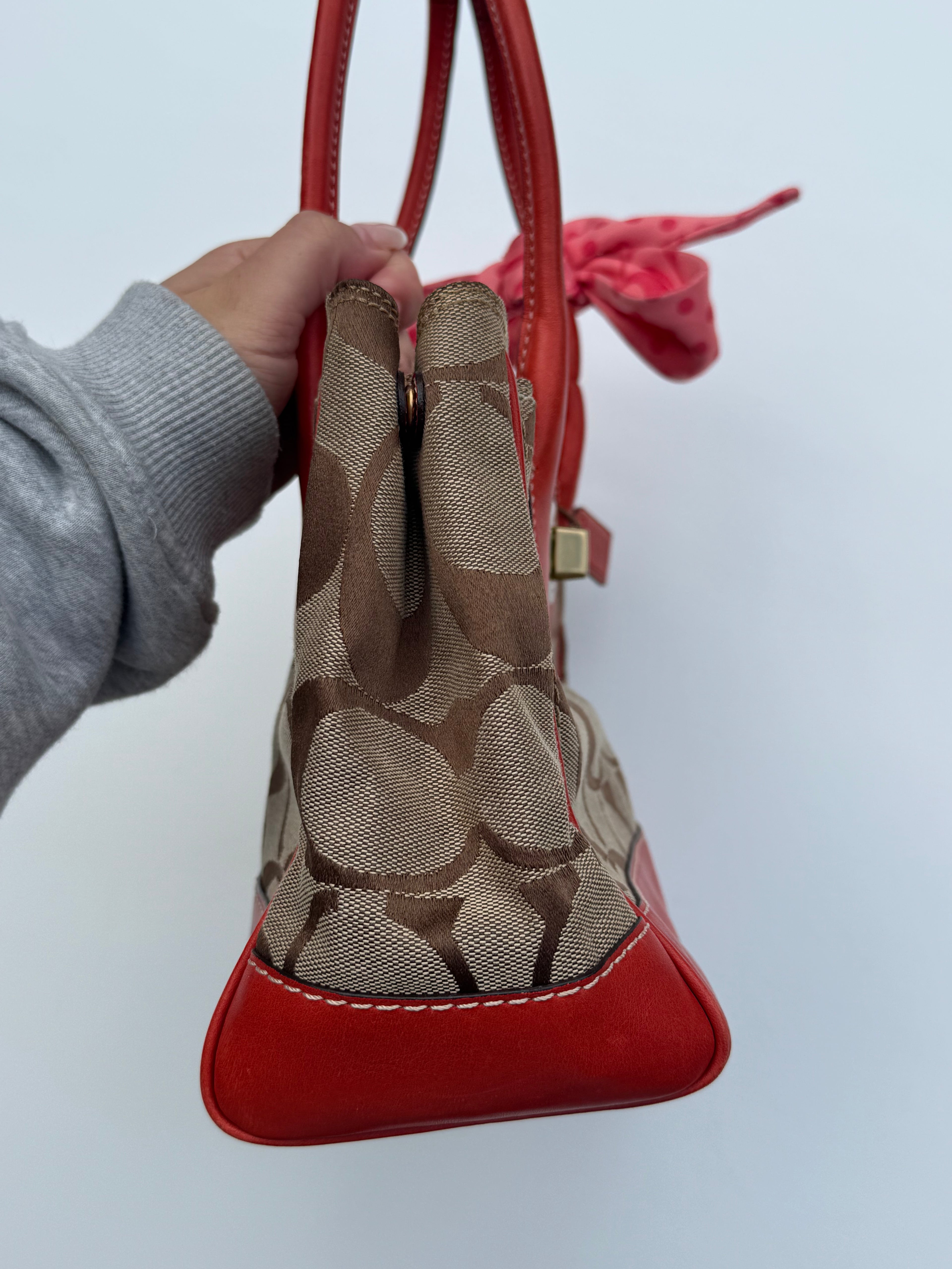 Vintage Coach Hampton Madeline Satchel