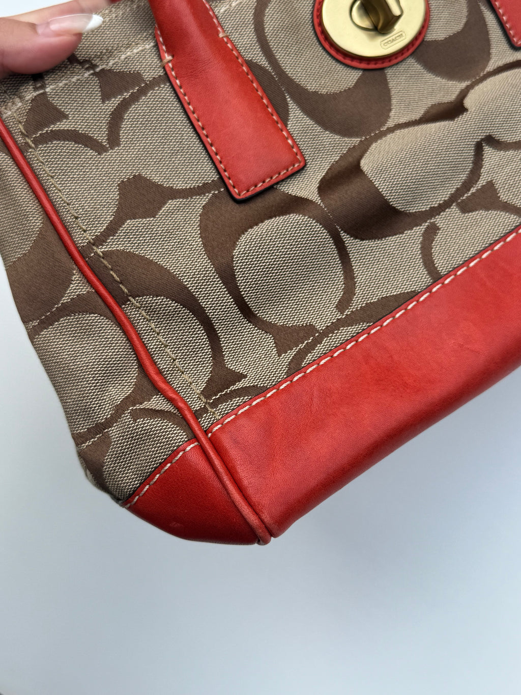 Vintage Coach Hampton Madeline Satchel