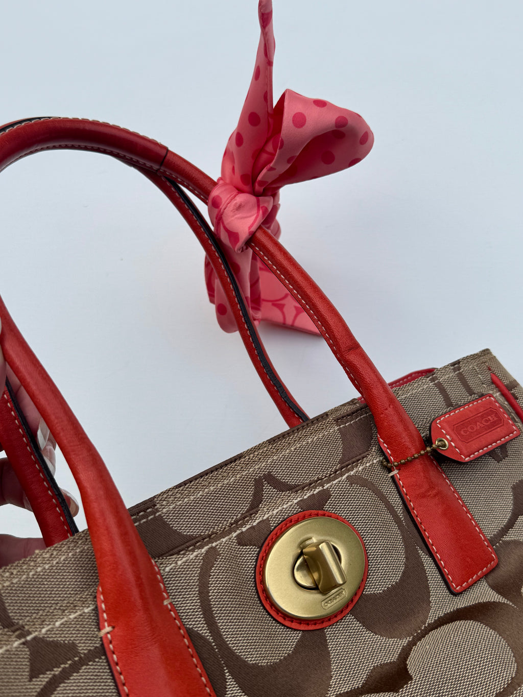 Vintage Coach Hampton Madeline Satchel