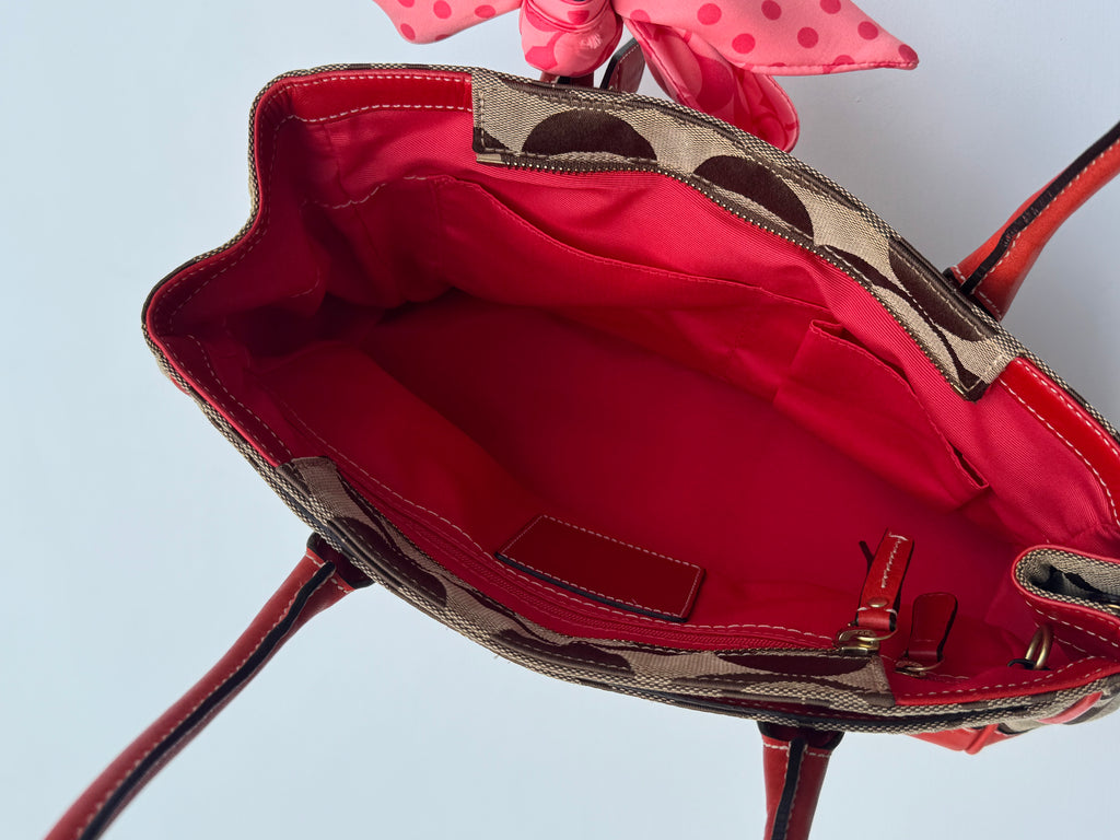 Vintage Coach Hampton Madeline Satchel