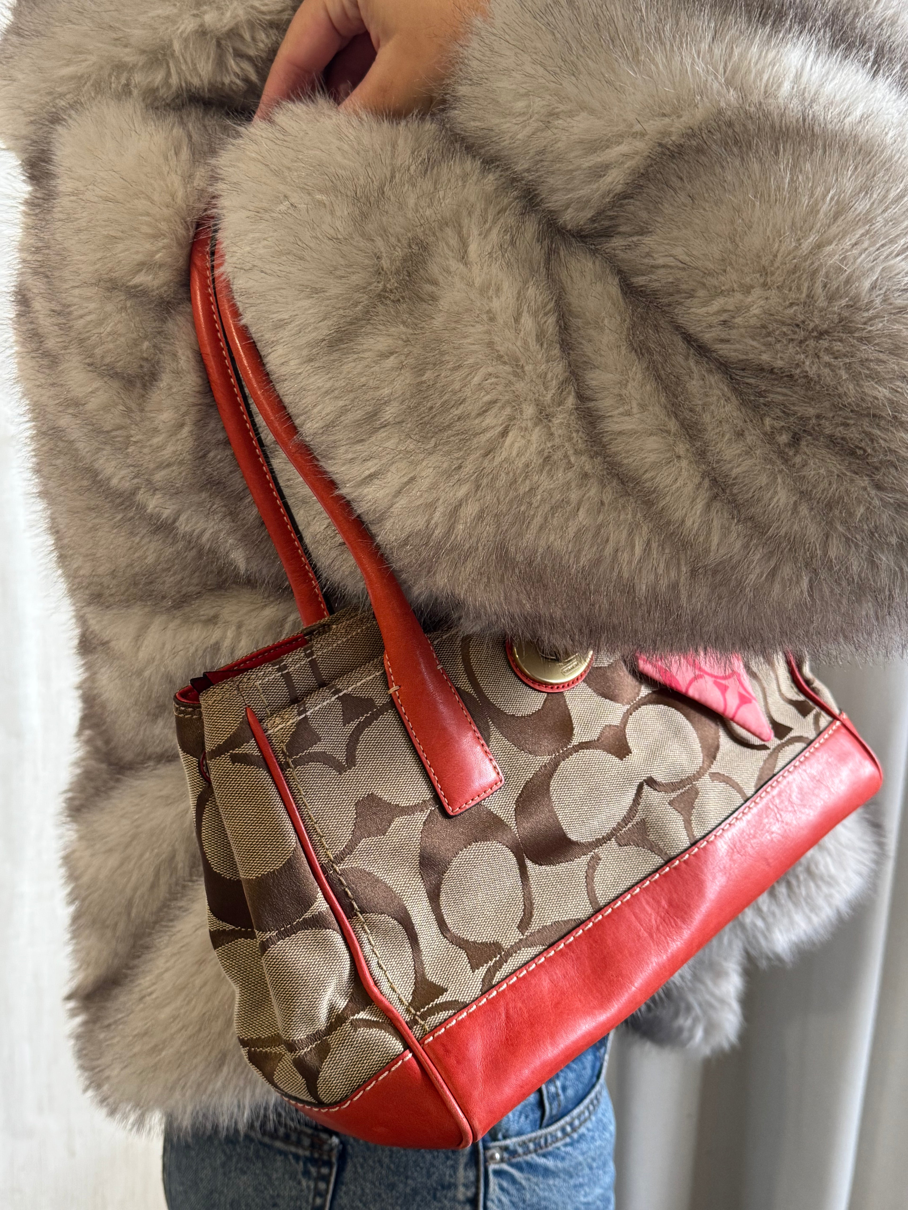 Vintage Coach Hampton Madeline Satchel