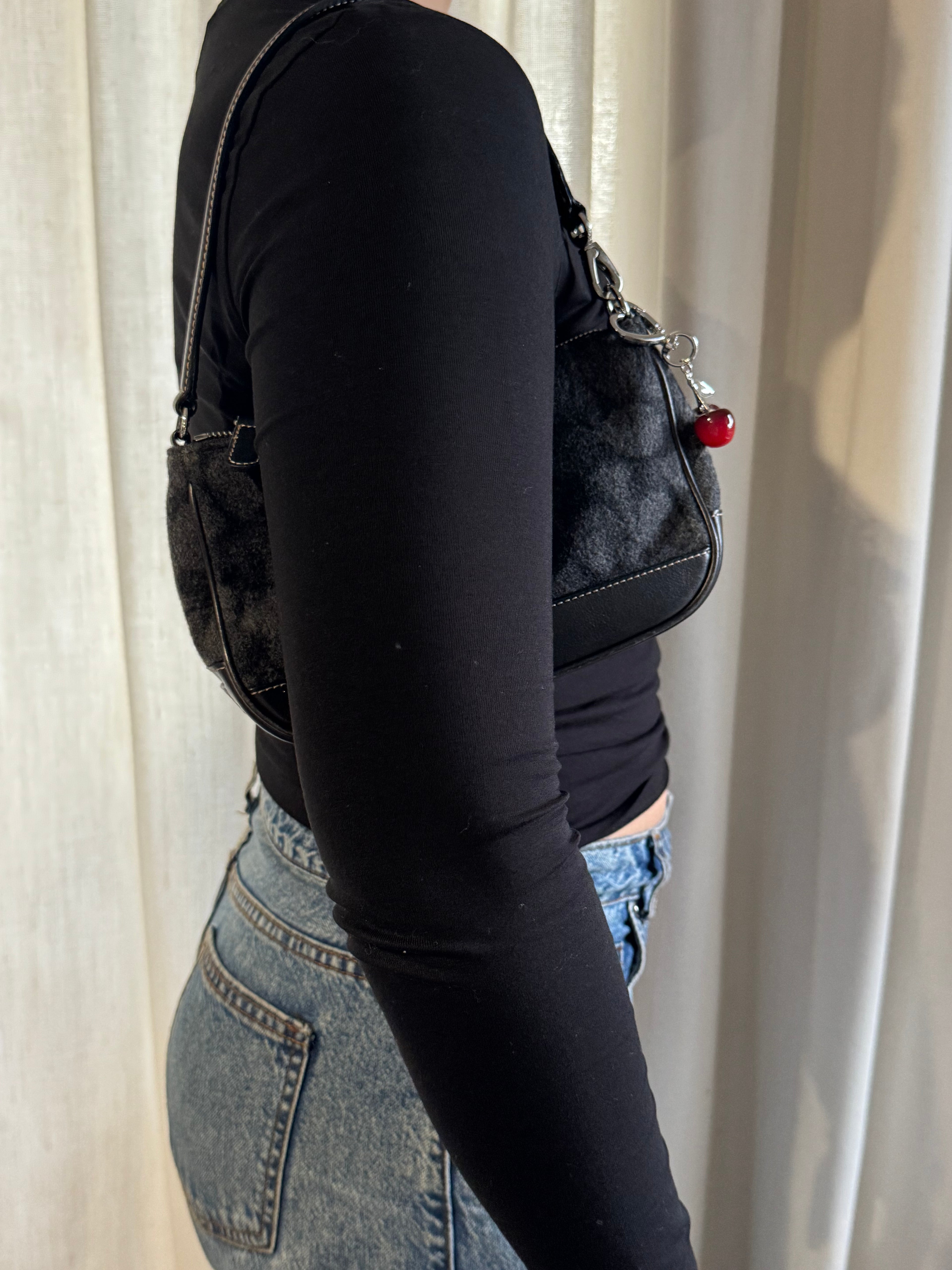 Vintage Coach Wool Demi
