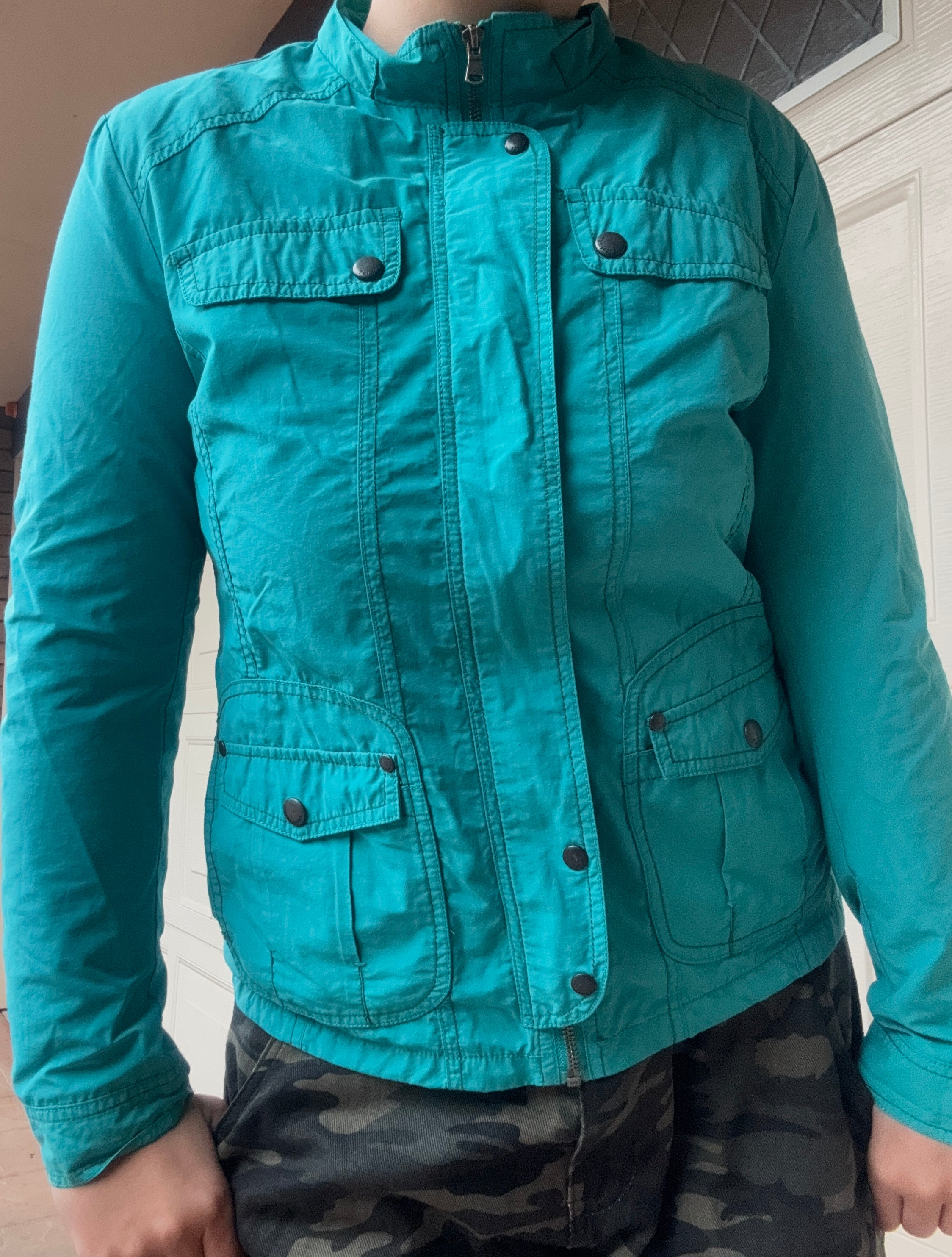 Vintage Cargo Zip-Up Jacket | S-M |