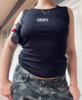 Y2K DKNY Tank Top | M |