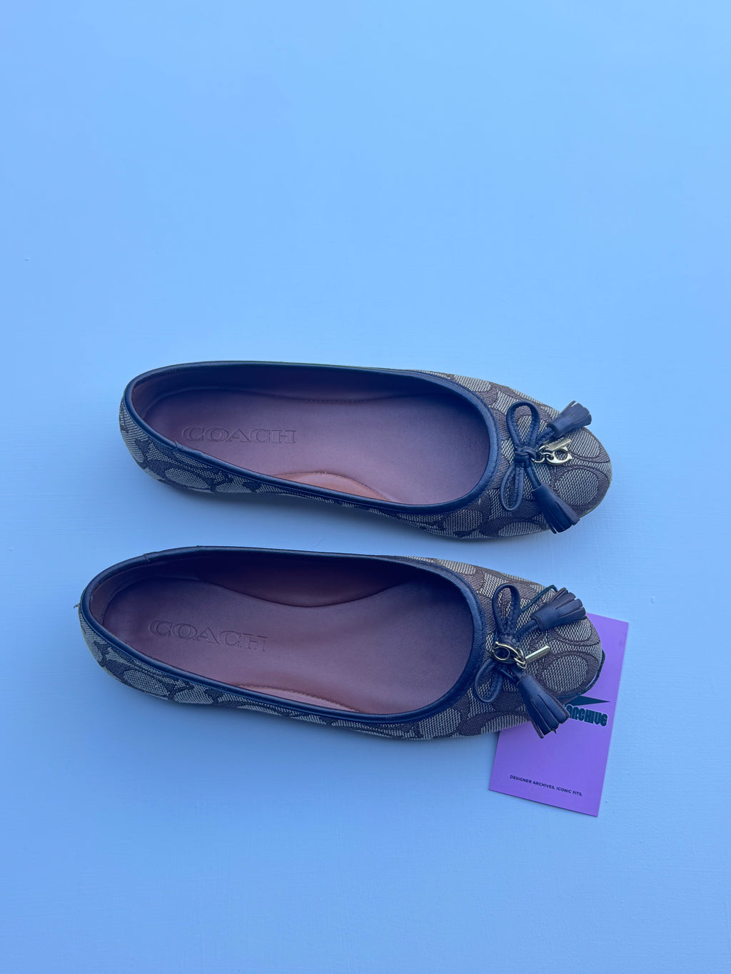Vintage Coach Ballet Flats | 5US |
